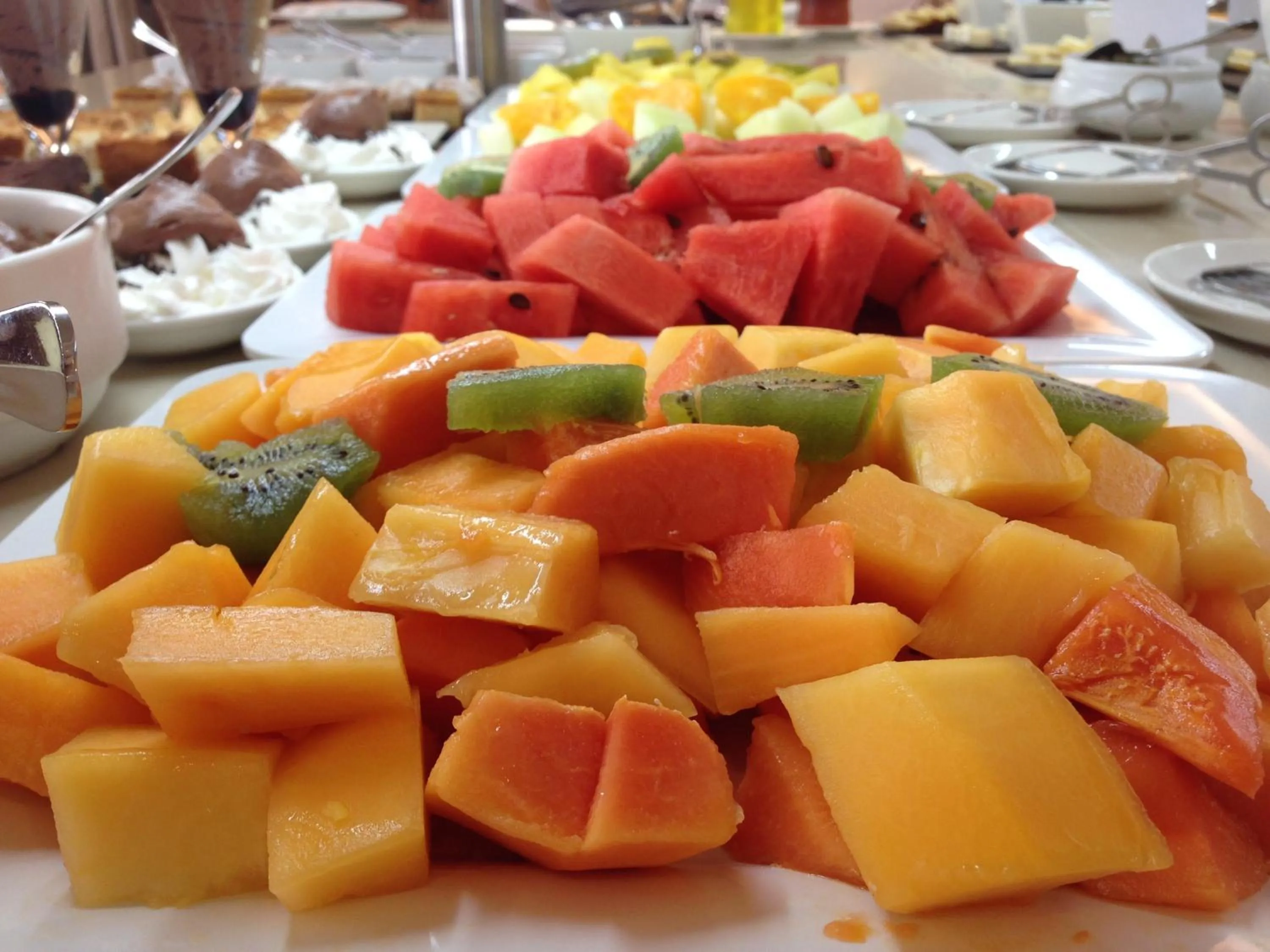 Buffet breakfast in XQ El Palacete