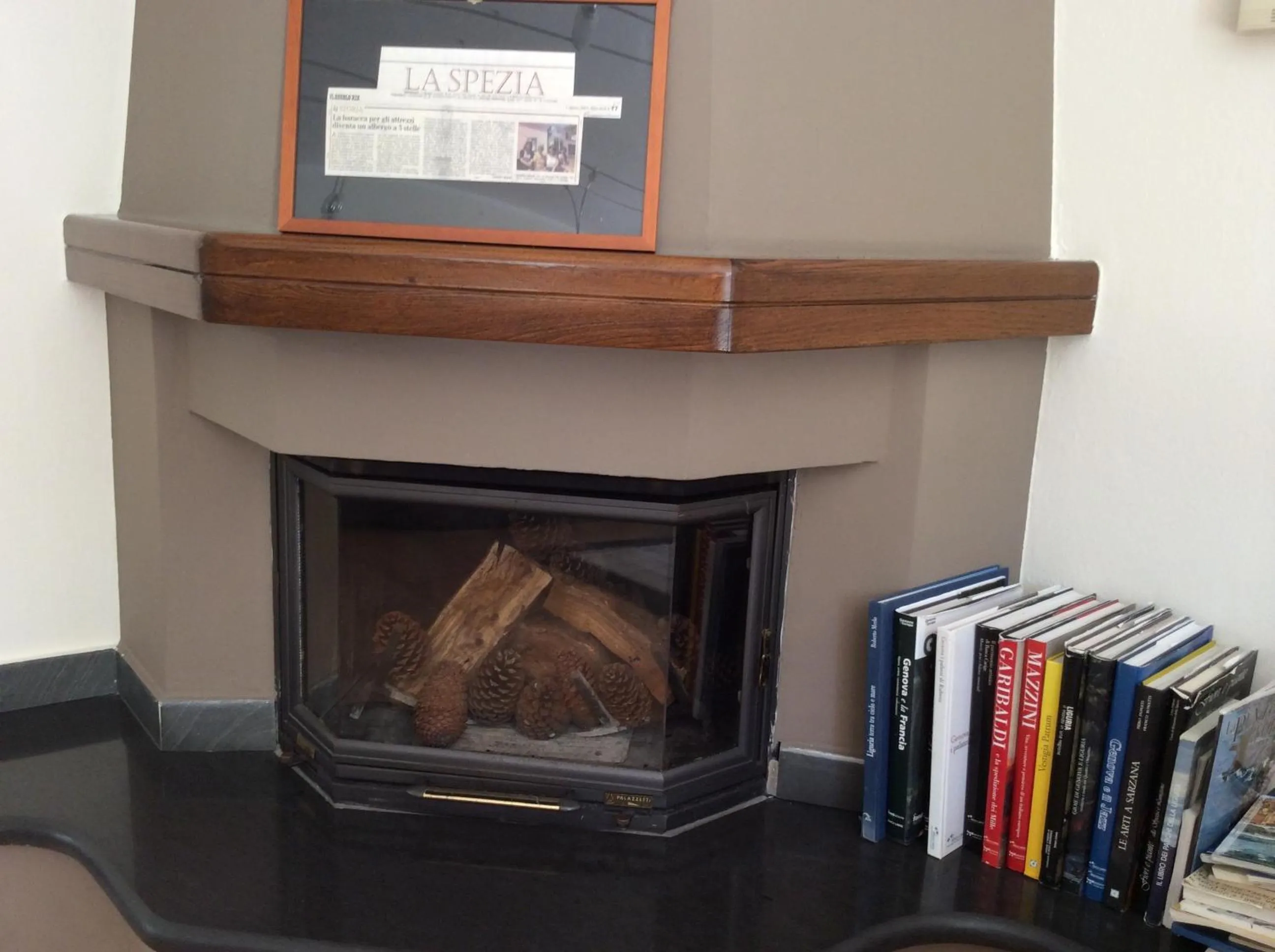 Decorative detail in Hotel Il Saraceno