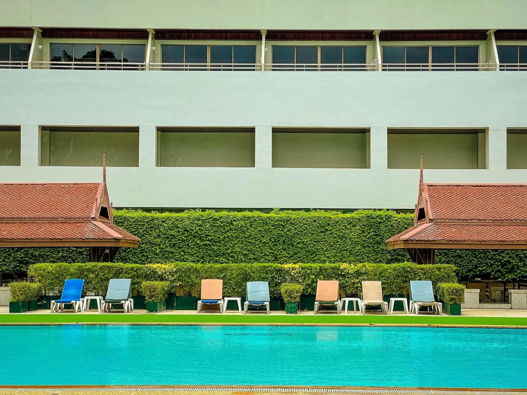 Swimming pool in Patong Resort Hotel - SHA Extra Plus