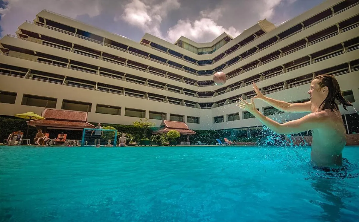 Swimming pool in Patong Resort Hotel - SHA Extra Plus