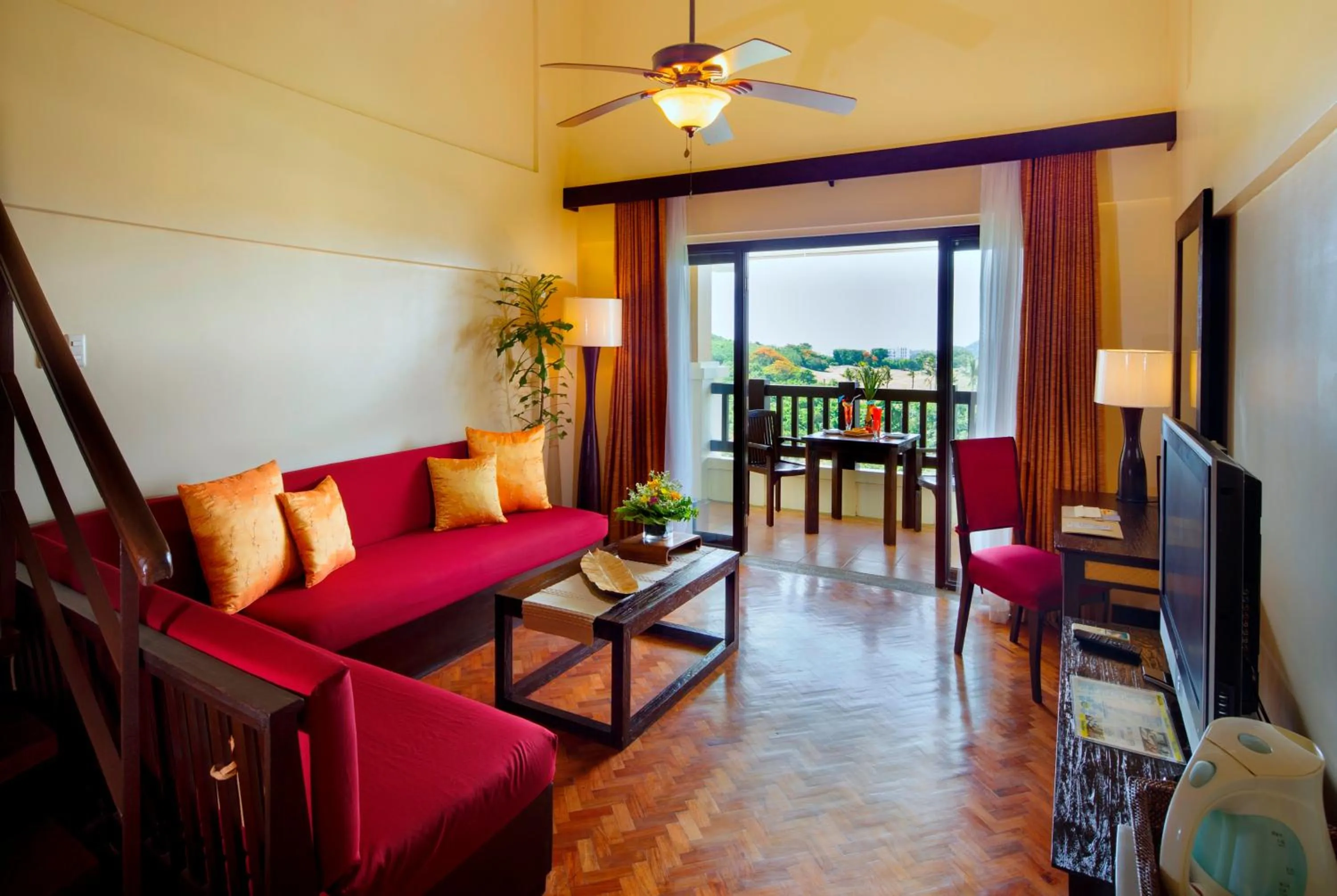 Living room in Alta Vista de Boracay