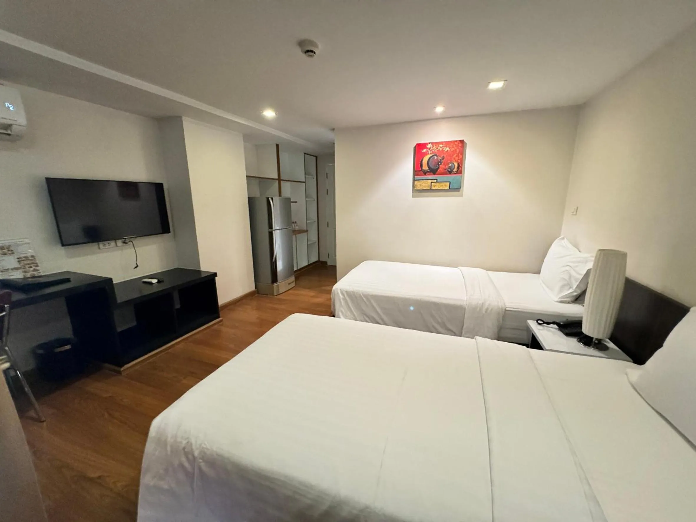 Bed in I Residence Hotel Sathorn