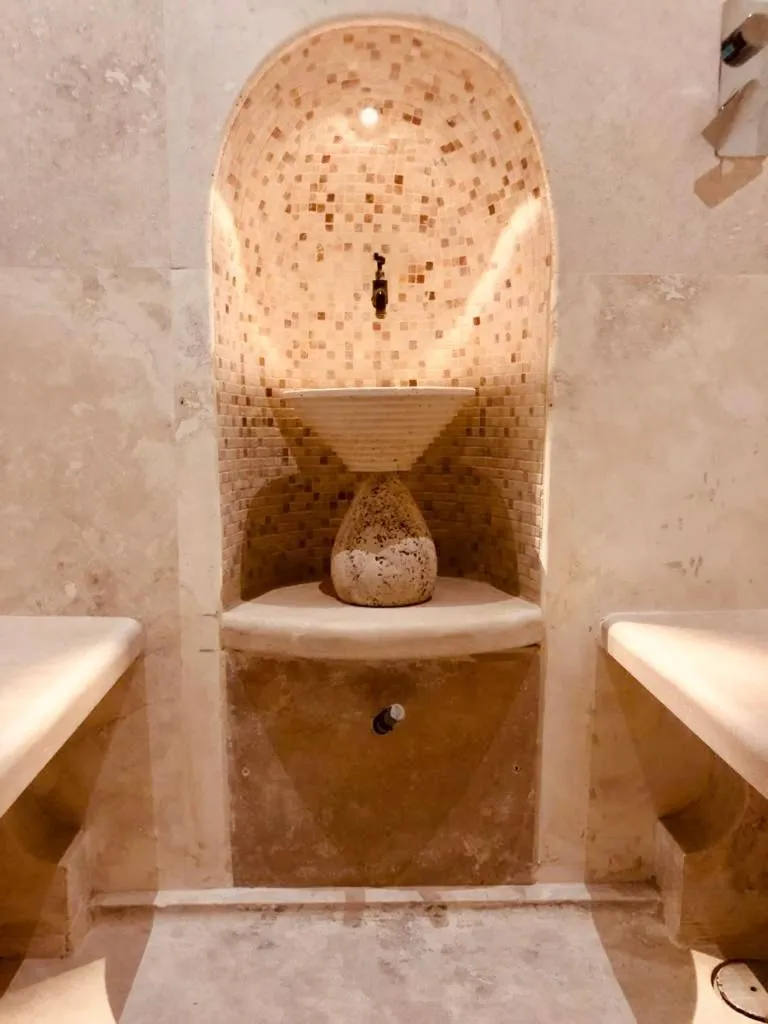 Steam room in Palazzo Barbini Dimora Storica