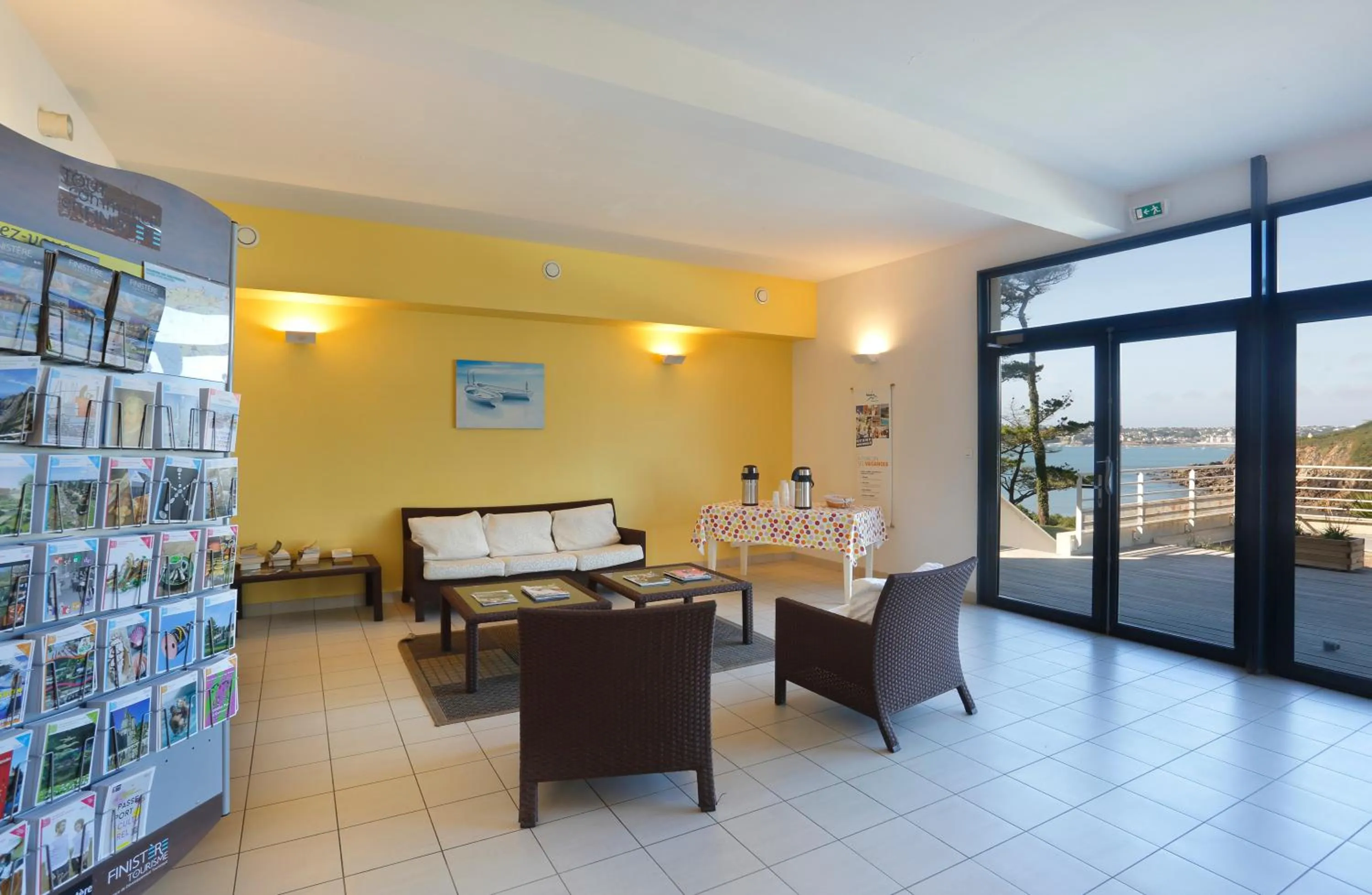 Lobby or reception in Résidence Néméa Iroise Armorique