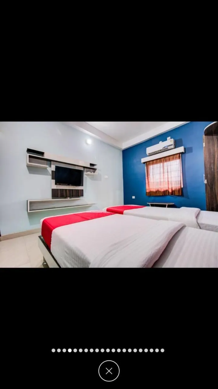 Bed in Hotel Radiation Deoghar