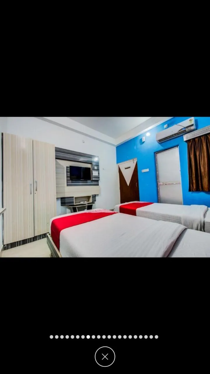 Bed in Hotel Radiation Deoghar