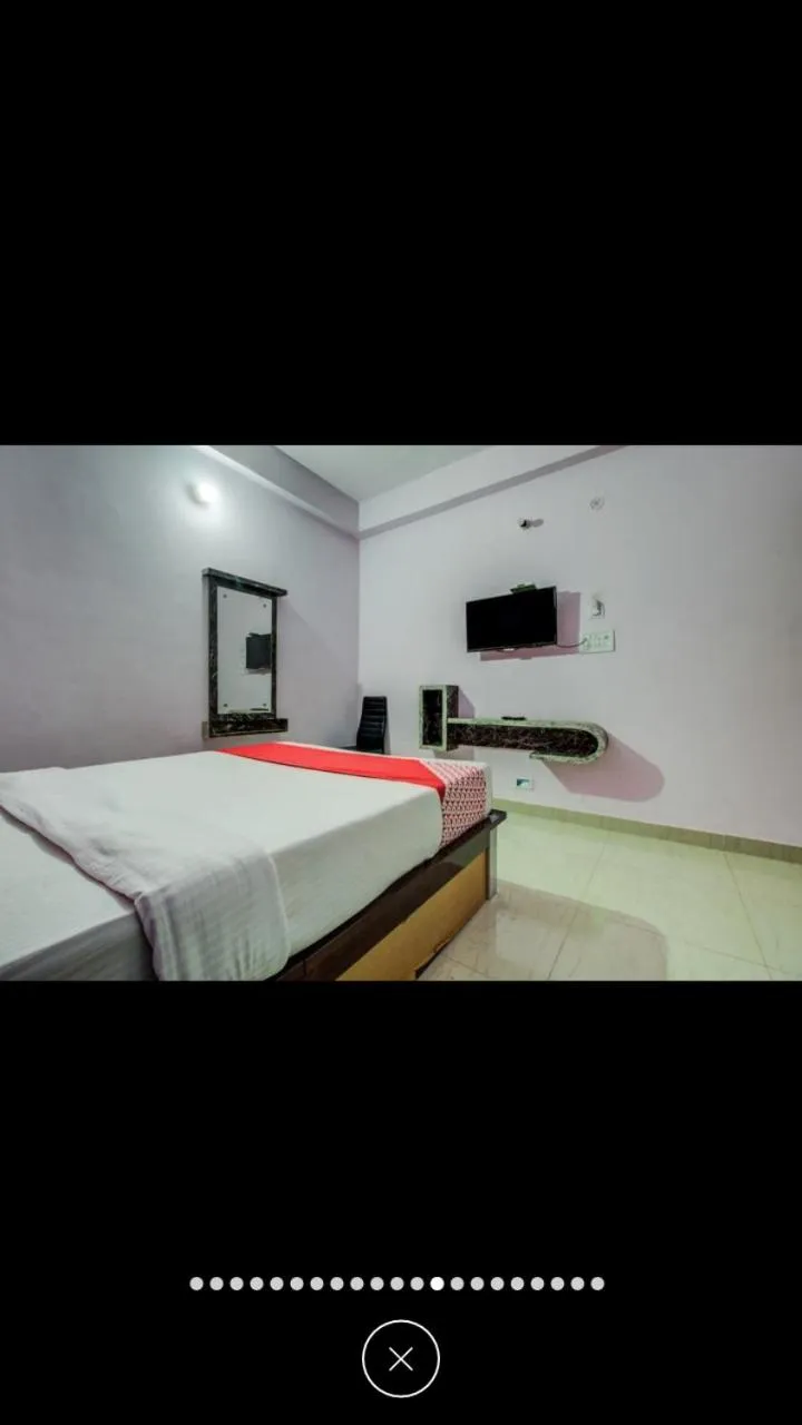Bed in Hotel Radiation Deoghar