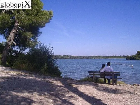 Text overlay in Residence Blue Sky - San Foca