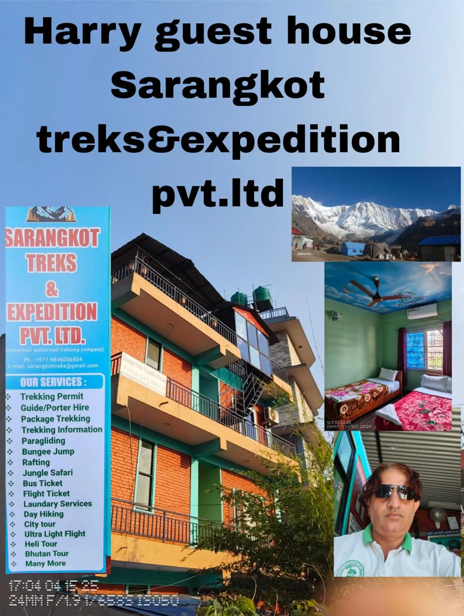 Property building in Harry Guest House & Restaurant