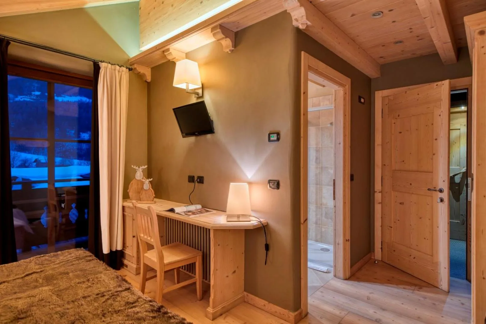 Bathroom, Bed in Agriturismo Rini