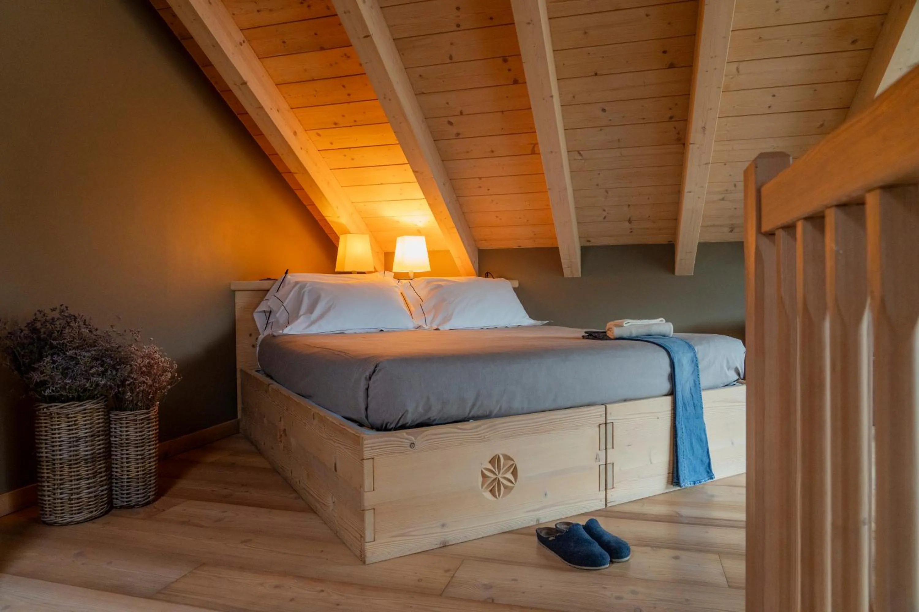 Bed in Agriturismo Rini