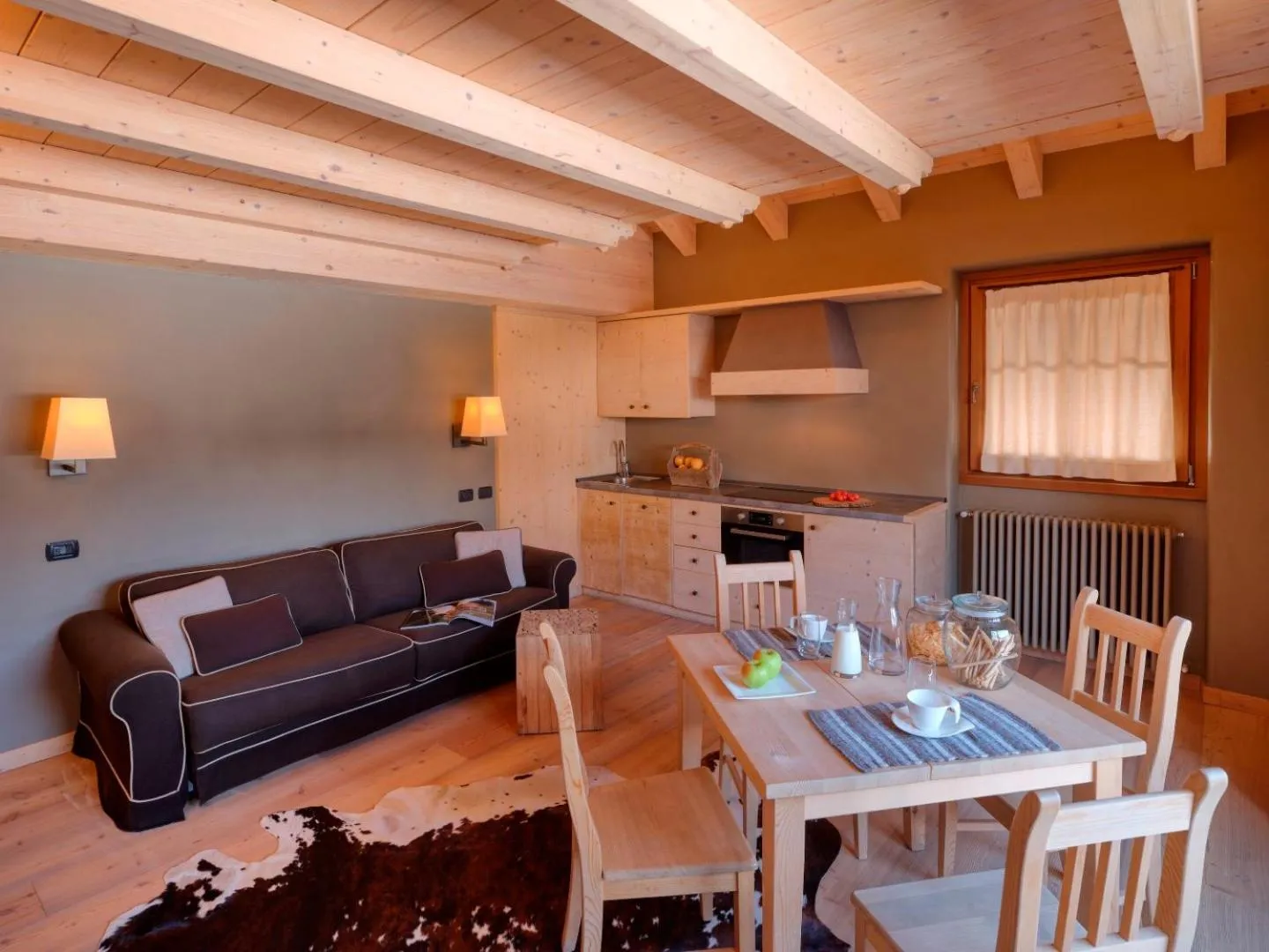 Kitchen or kitchenette in Agriturismo Rini