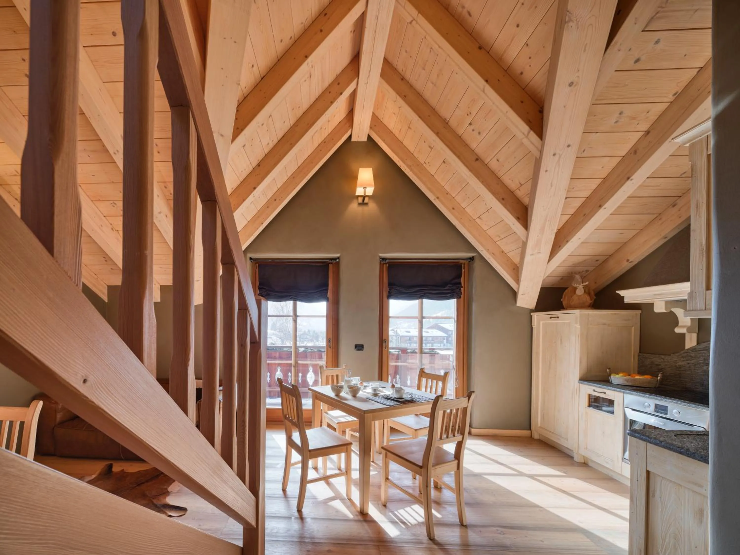 Kitchen or kitchenette in Agriturismo Rini
