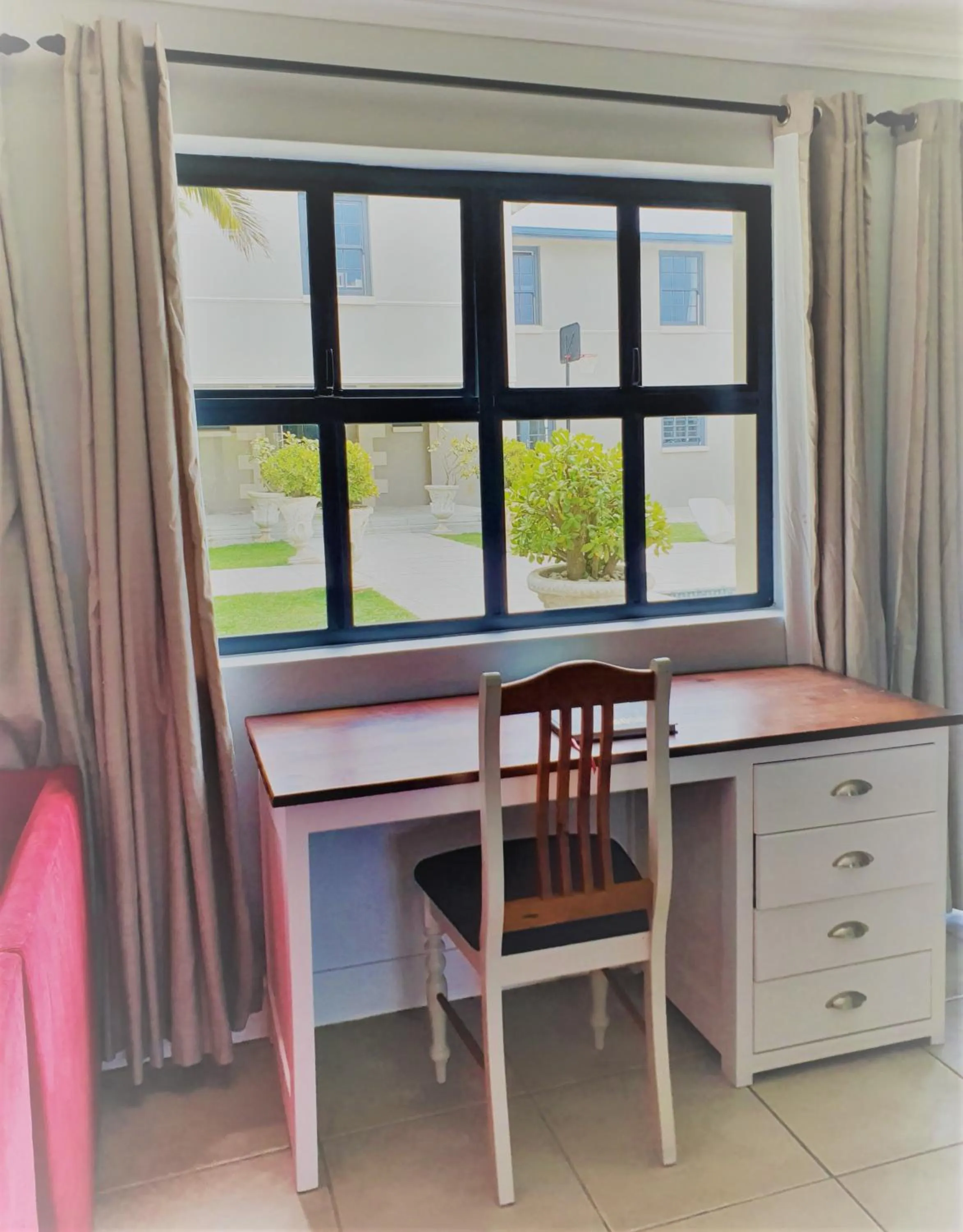 Seating area in Stoneridge farm