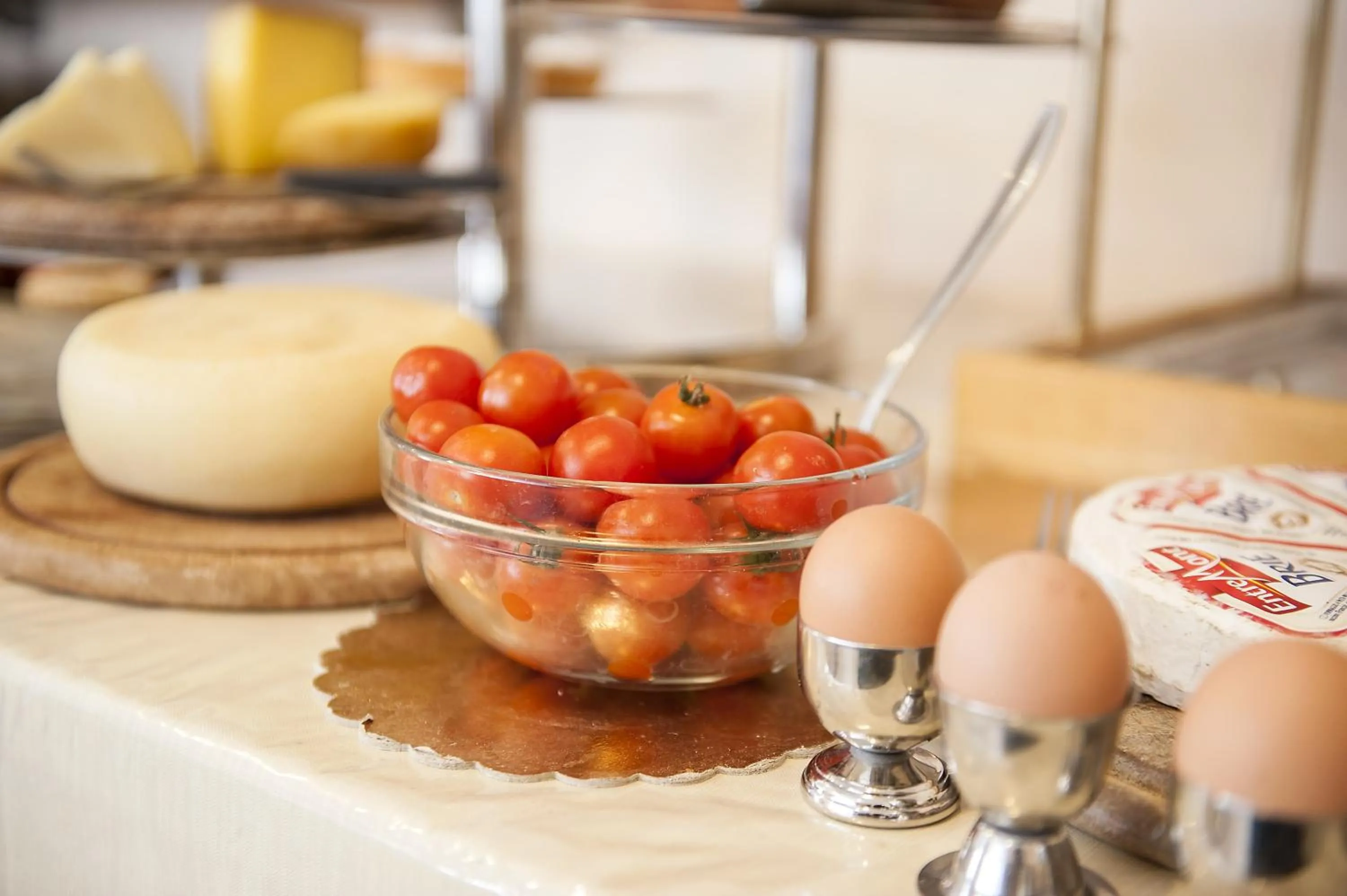 Buffet breakfast in Hotel Villa Lo Scoglietto