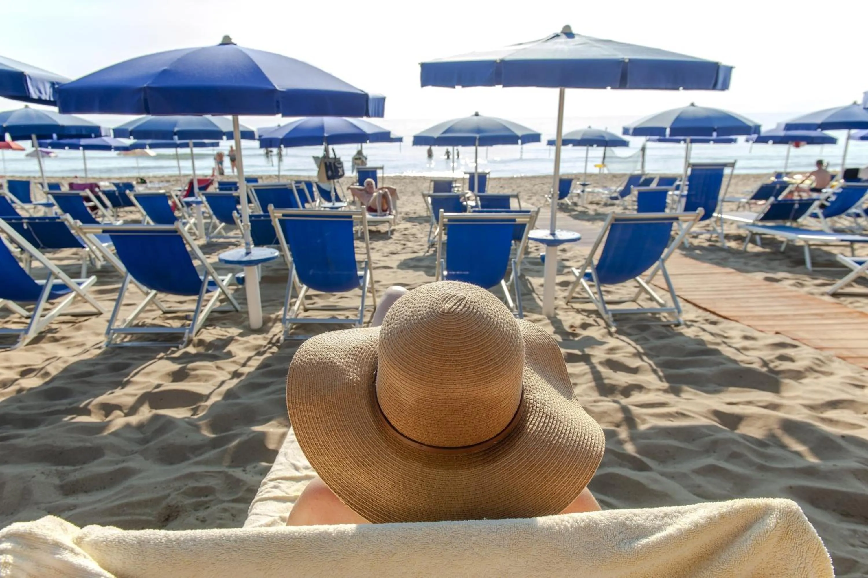 Beach in Hotel Villa Lo Scoglietto