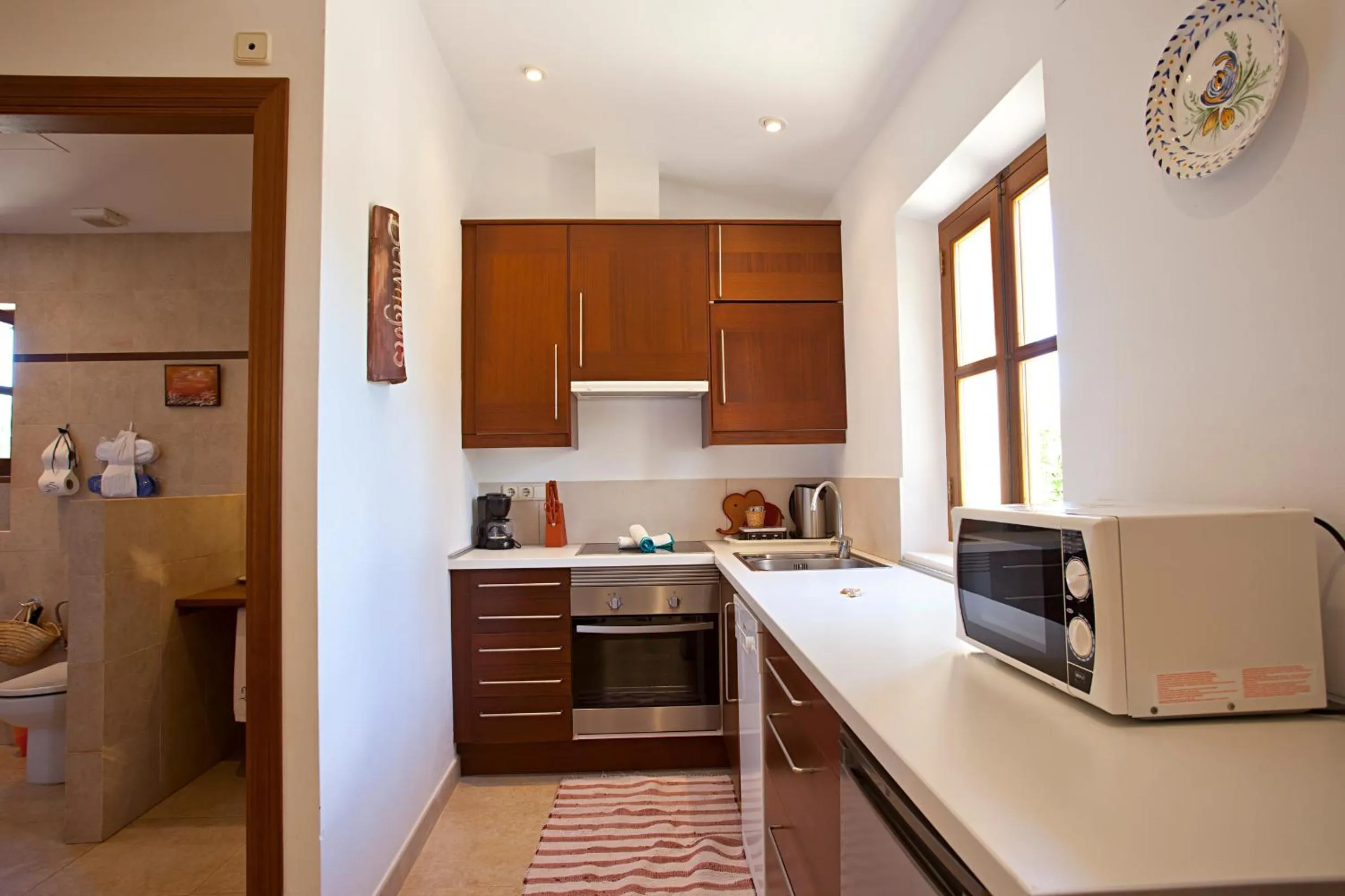 Kitchen or kitchenette in Agroturisme Na Martina