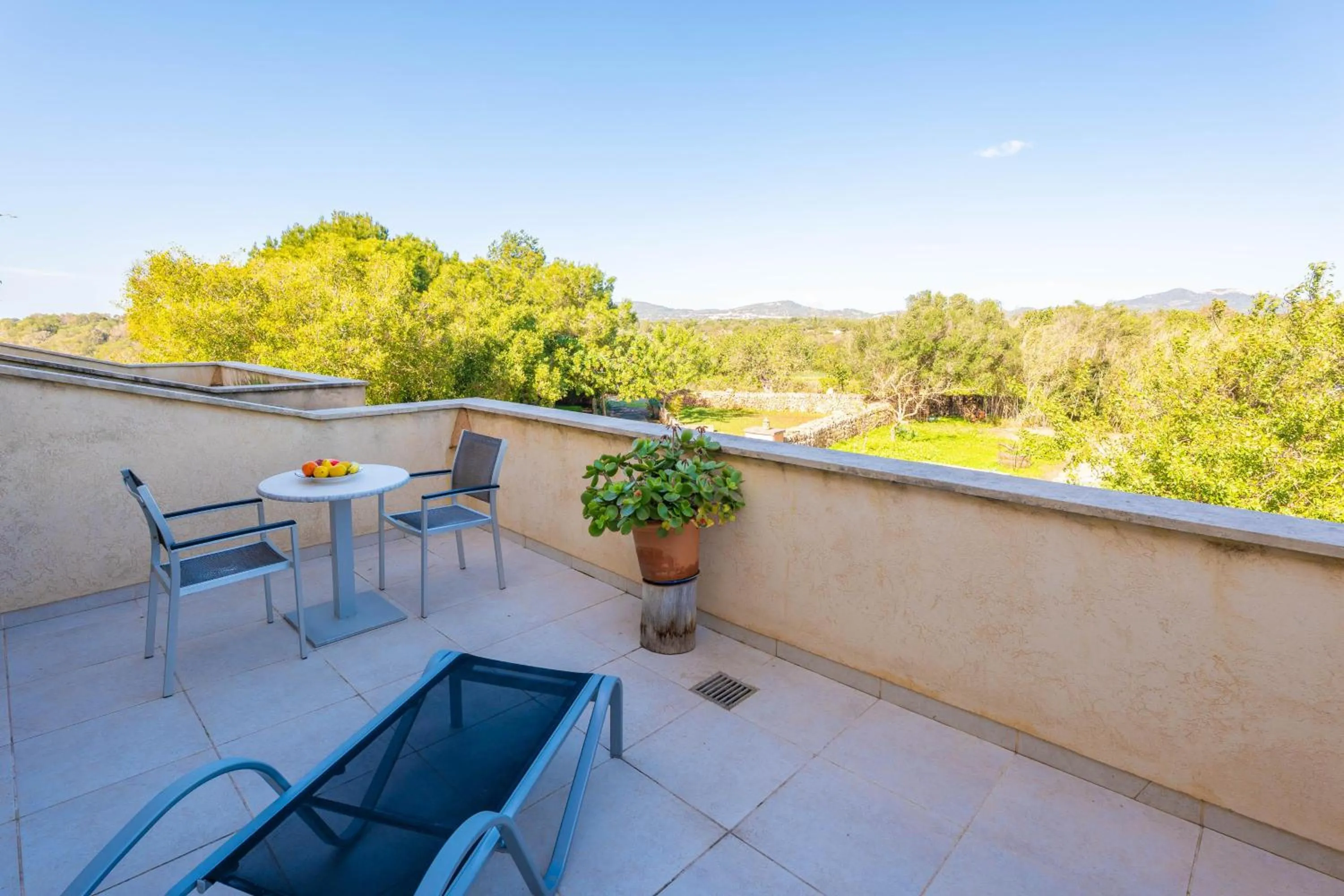 Balcony/Terrace in Agroturismo Mondrago -Antic Na Martina-