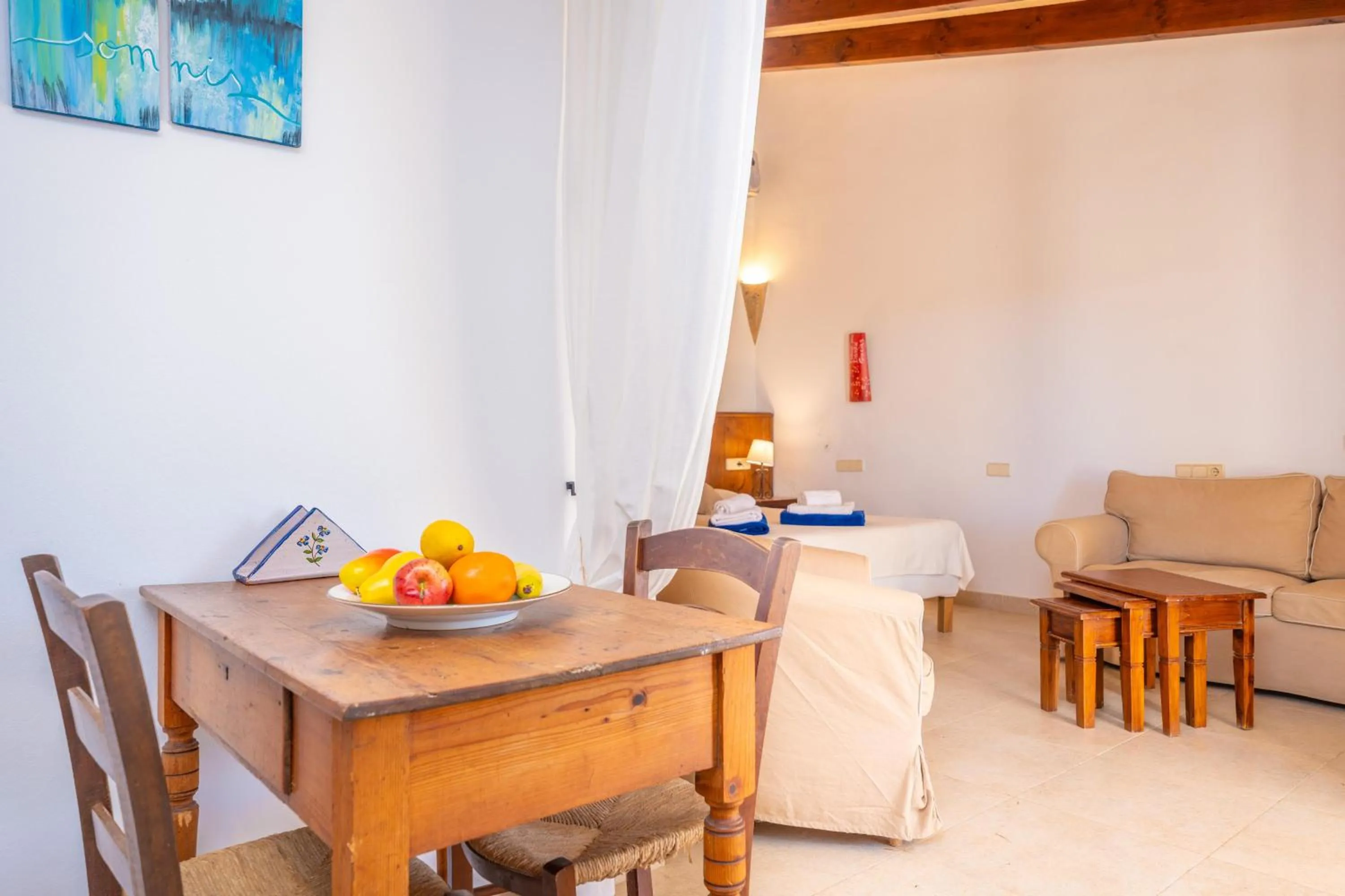 Bedroom in Agroturismo Mondrago -Antic Na Martina-