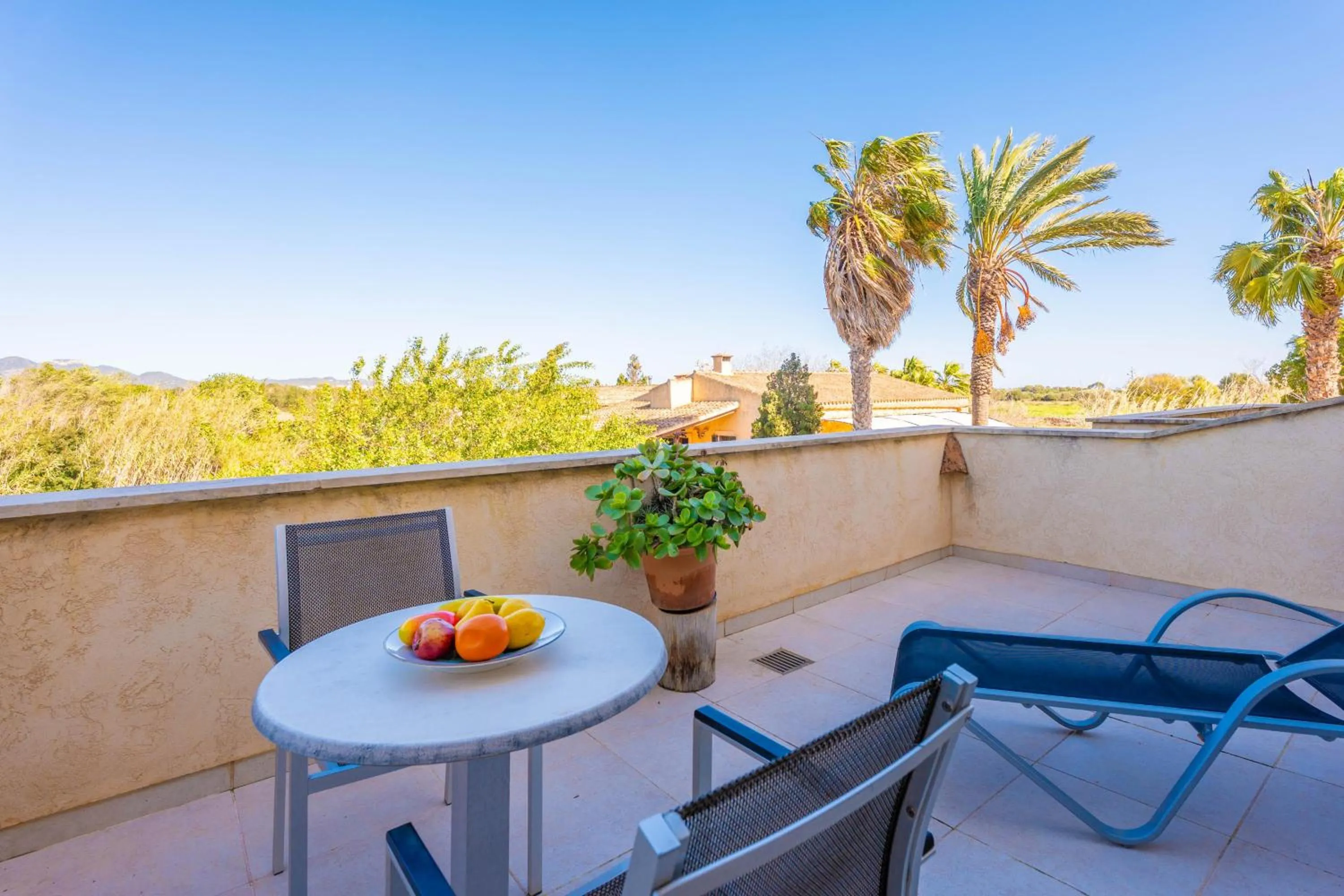 Balcony/Terrace in Agroturismo Mondrago -Antic Na Martina-