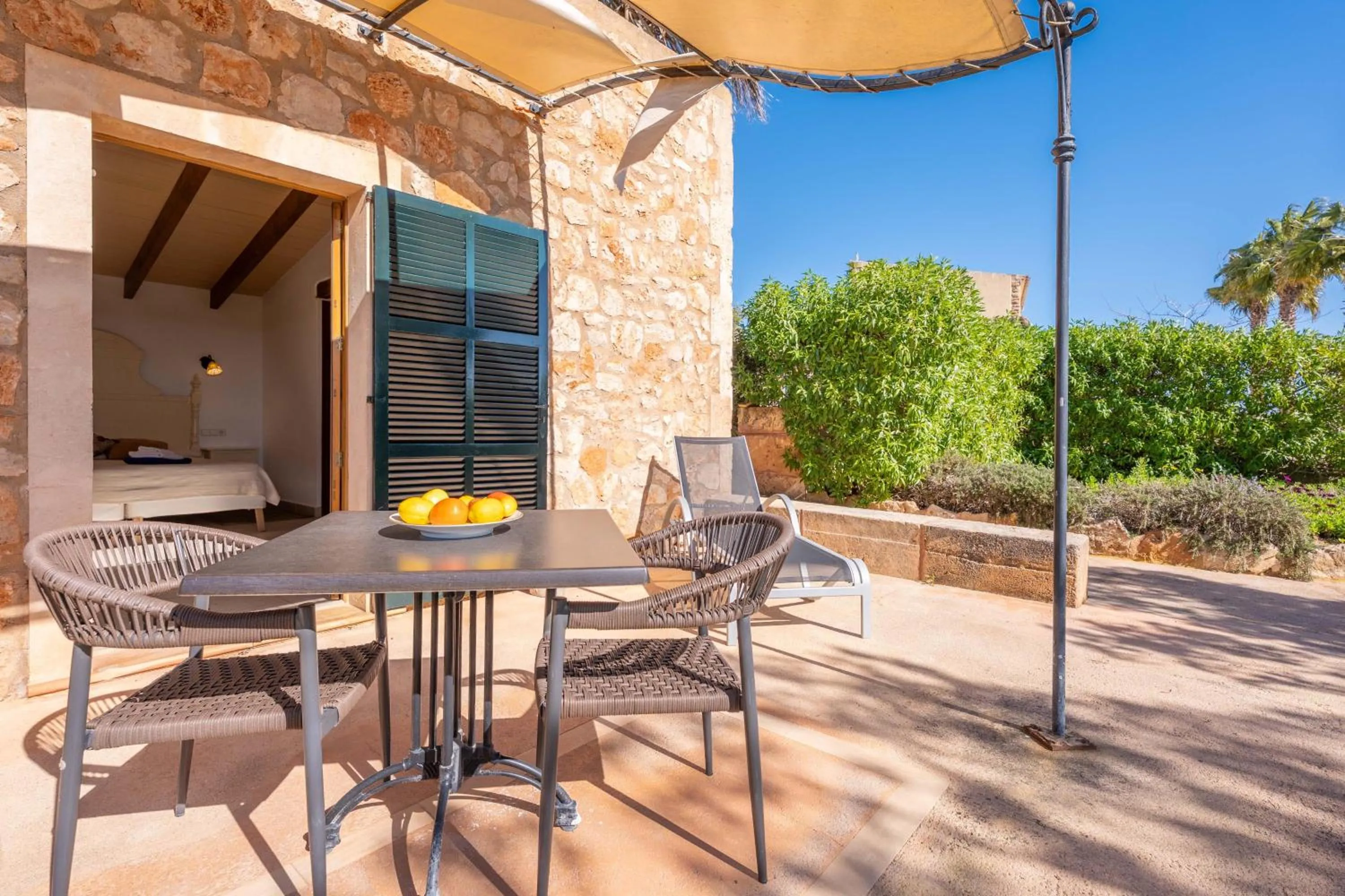 Balcony/Terrace in Agroturismo Mondrago -Antic Na Martina-
