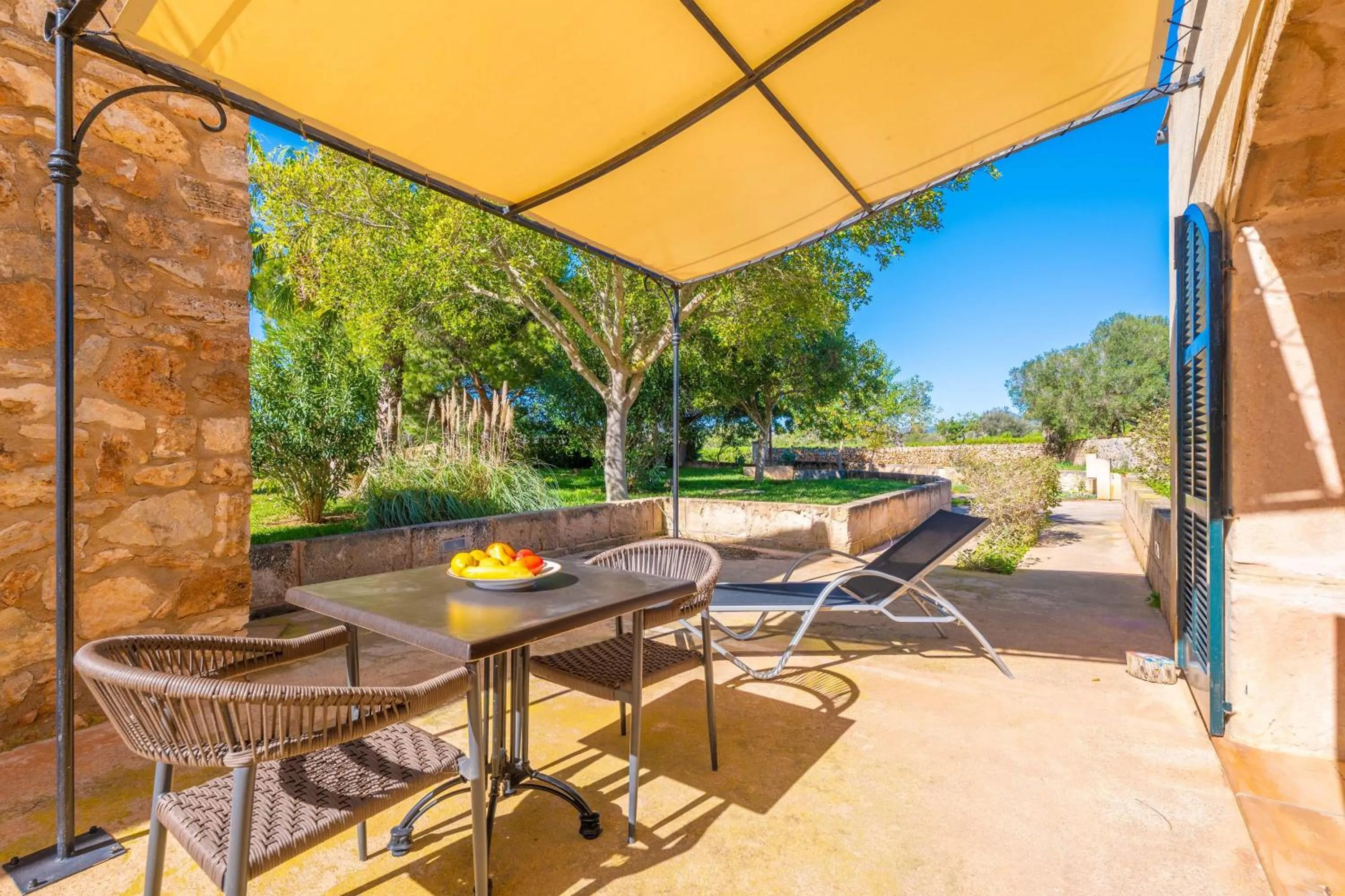 Balcony/Terrace in Agroturismo Mondrago -Antic Na Martina-