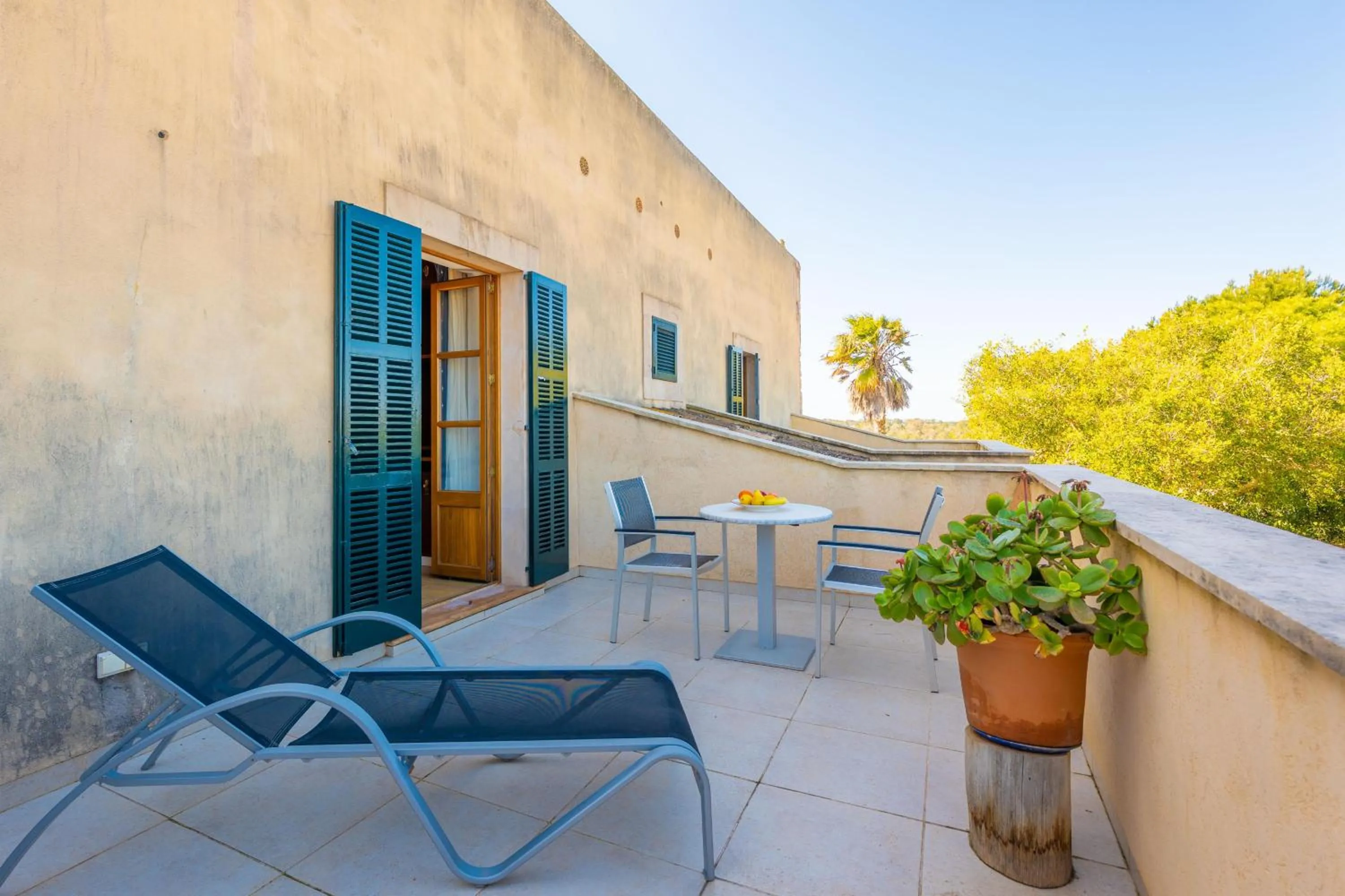 Balcony/Terrace in Agroturismo Mondrago -Antic Na Martina-