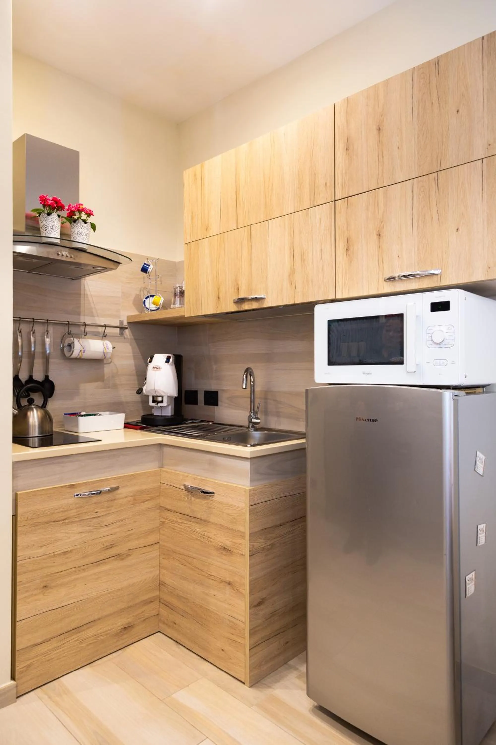 Kitchen or kitchenette in STARITA BED & PIZZA