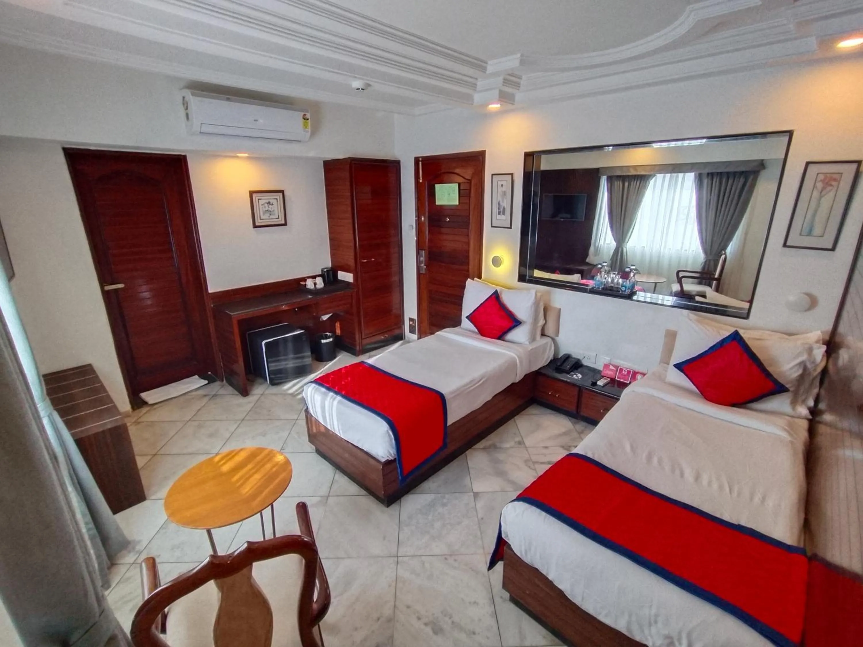 Bed in Spree Hotel Rajkot