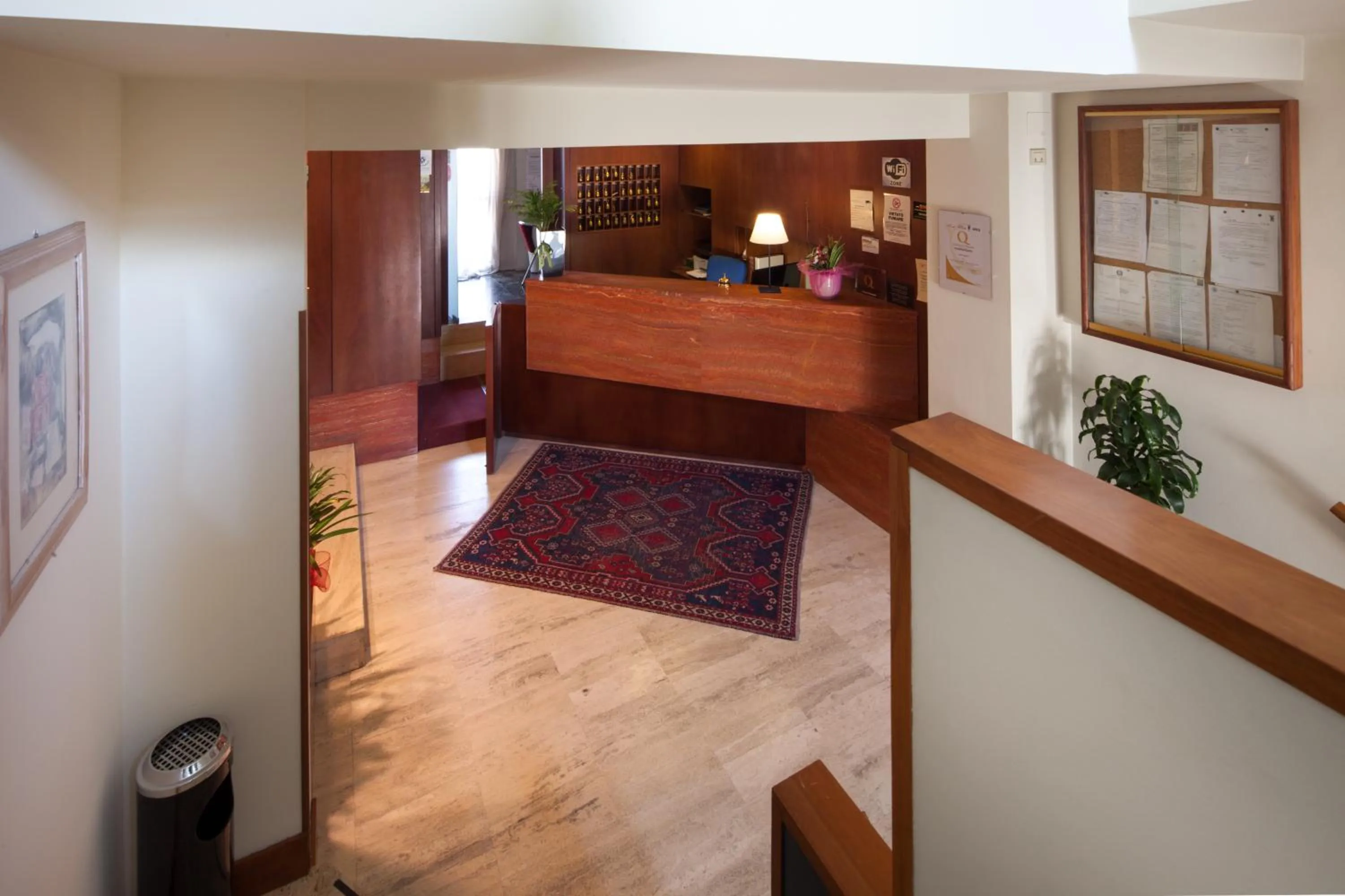 Lobby or reception in Hotel Mariani