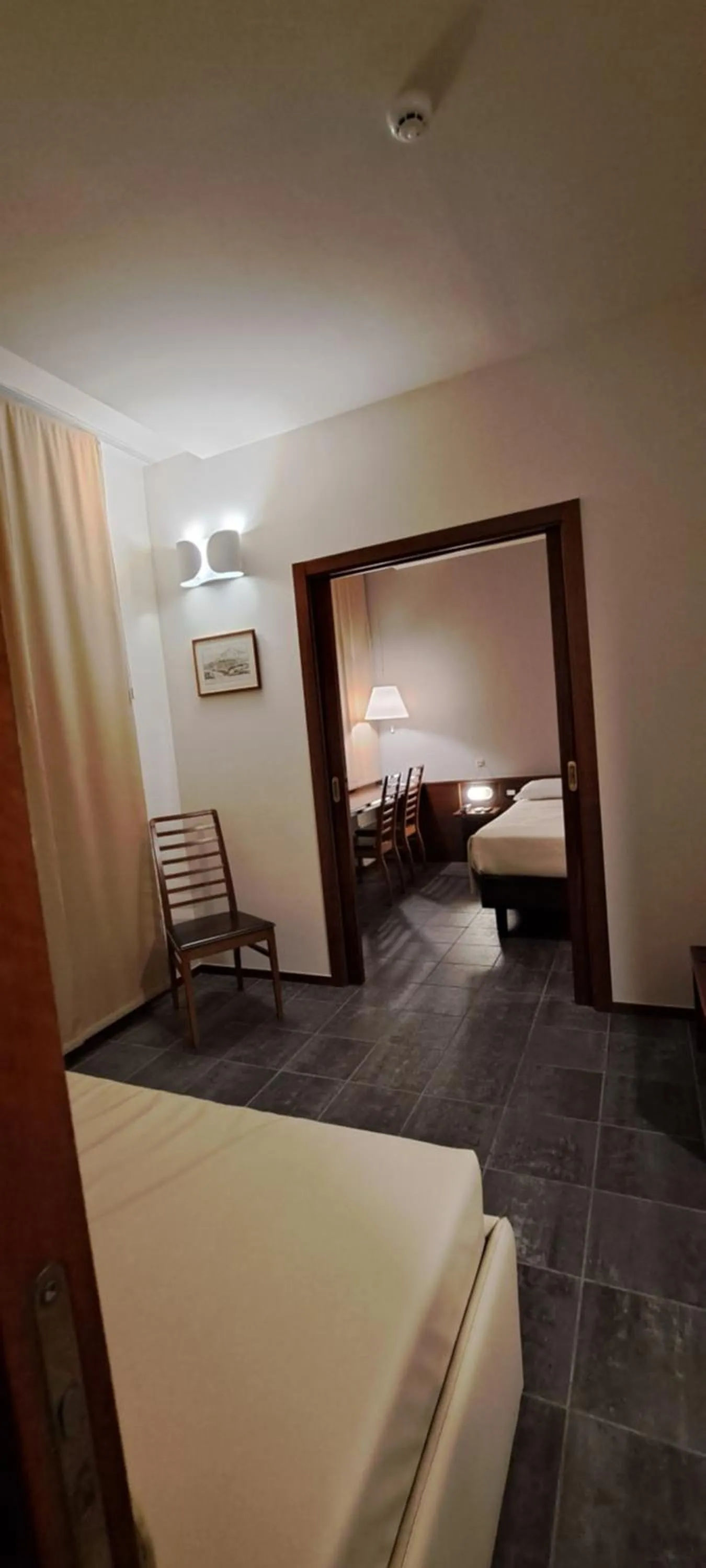 Bed in Hotel Mariani