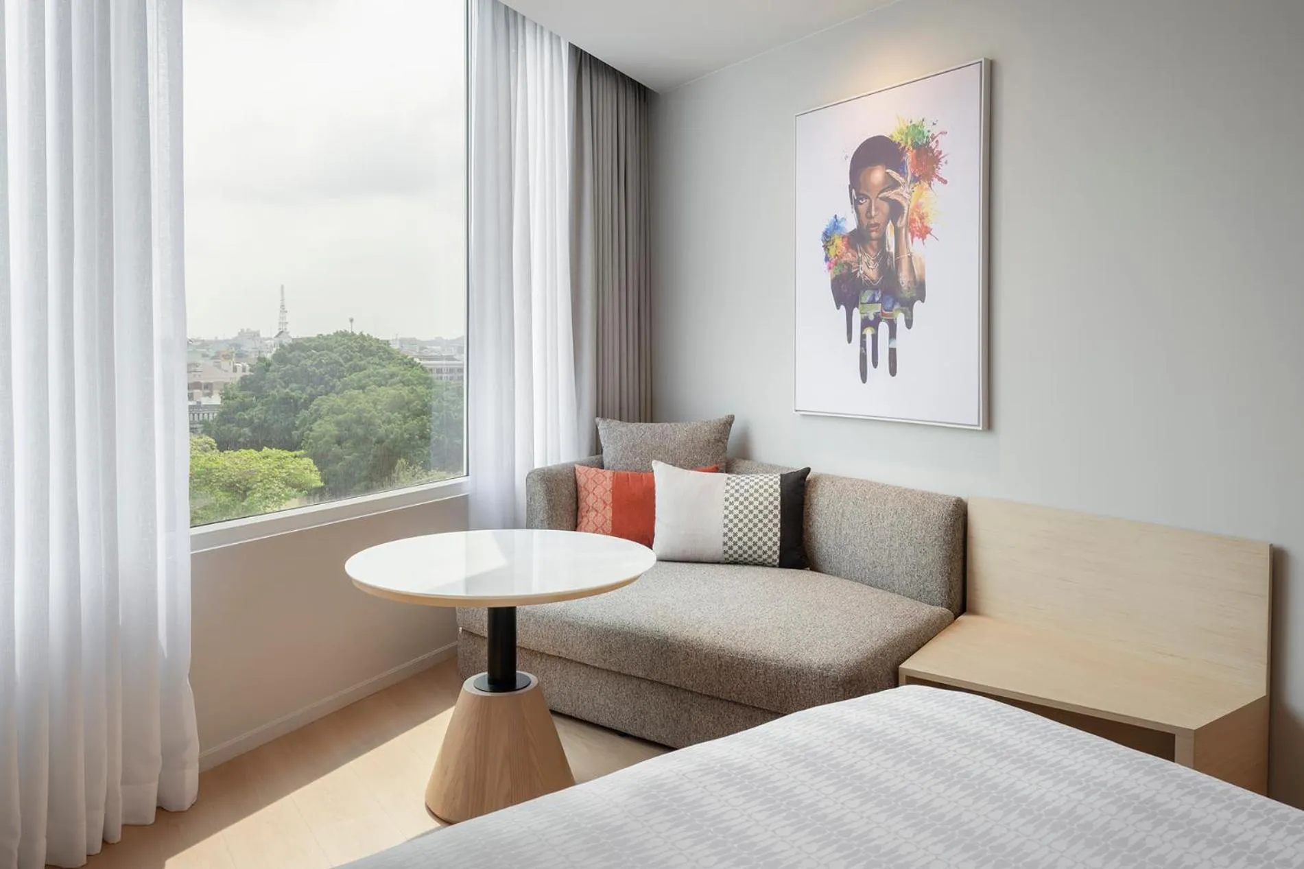 Bedroom in Hard Rock Hotel Pattaya