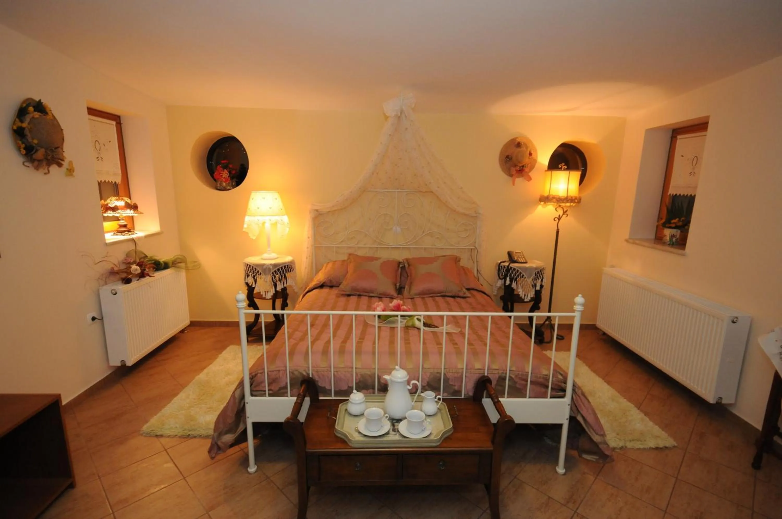 Bed in Margit Suites Hotel