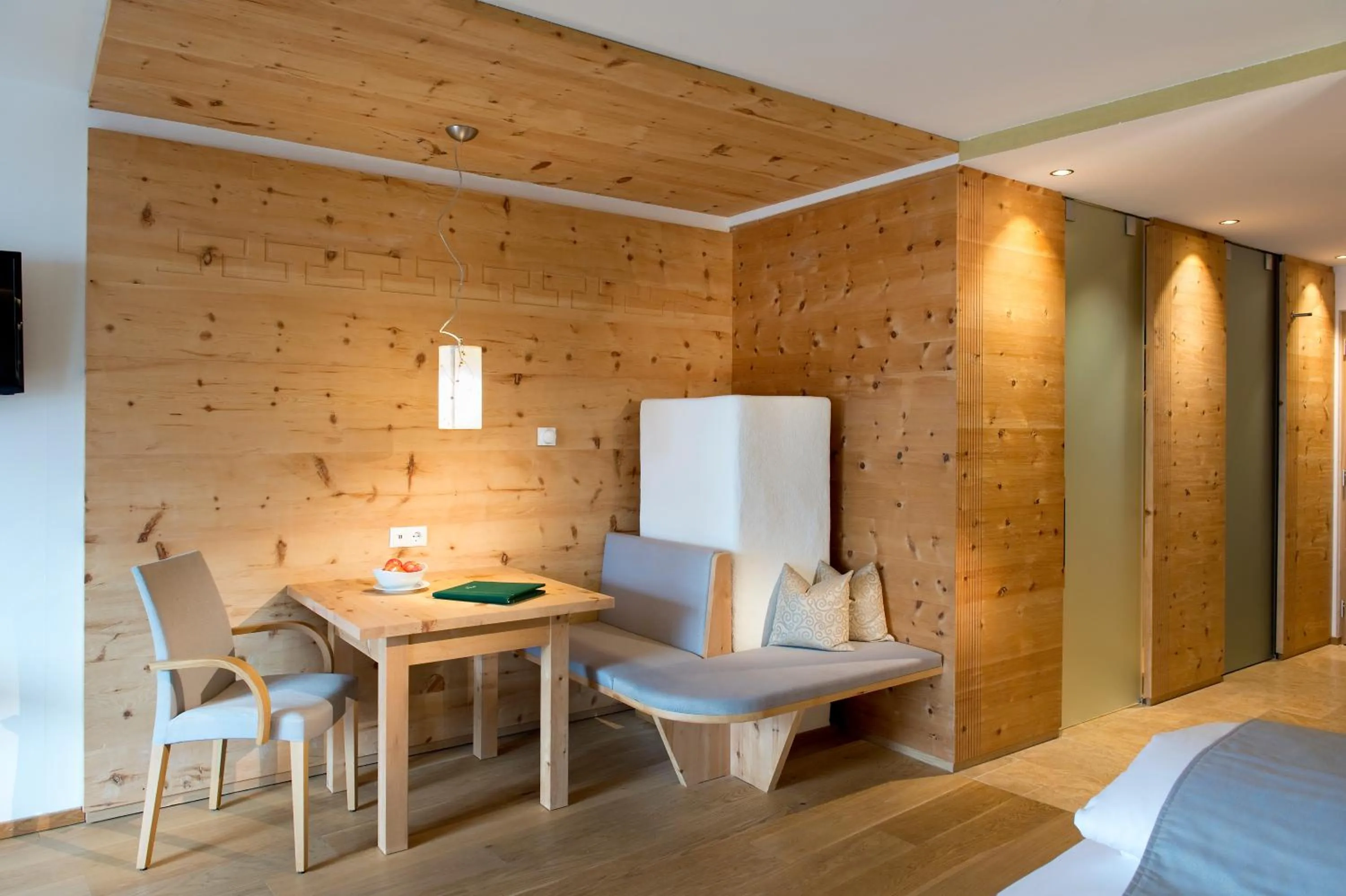 Decorative detail in Naturhotel Leitlhof