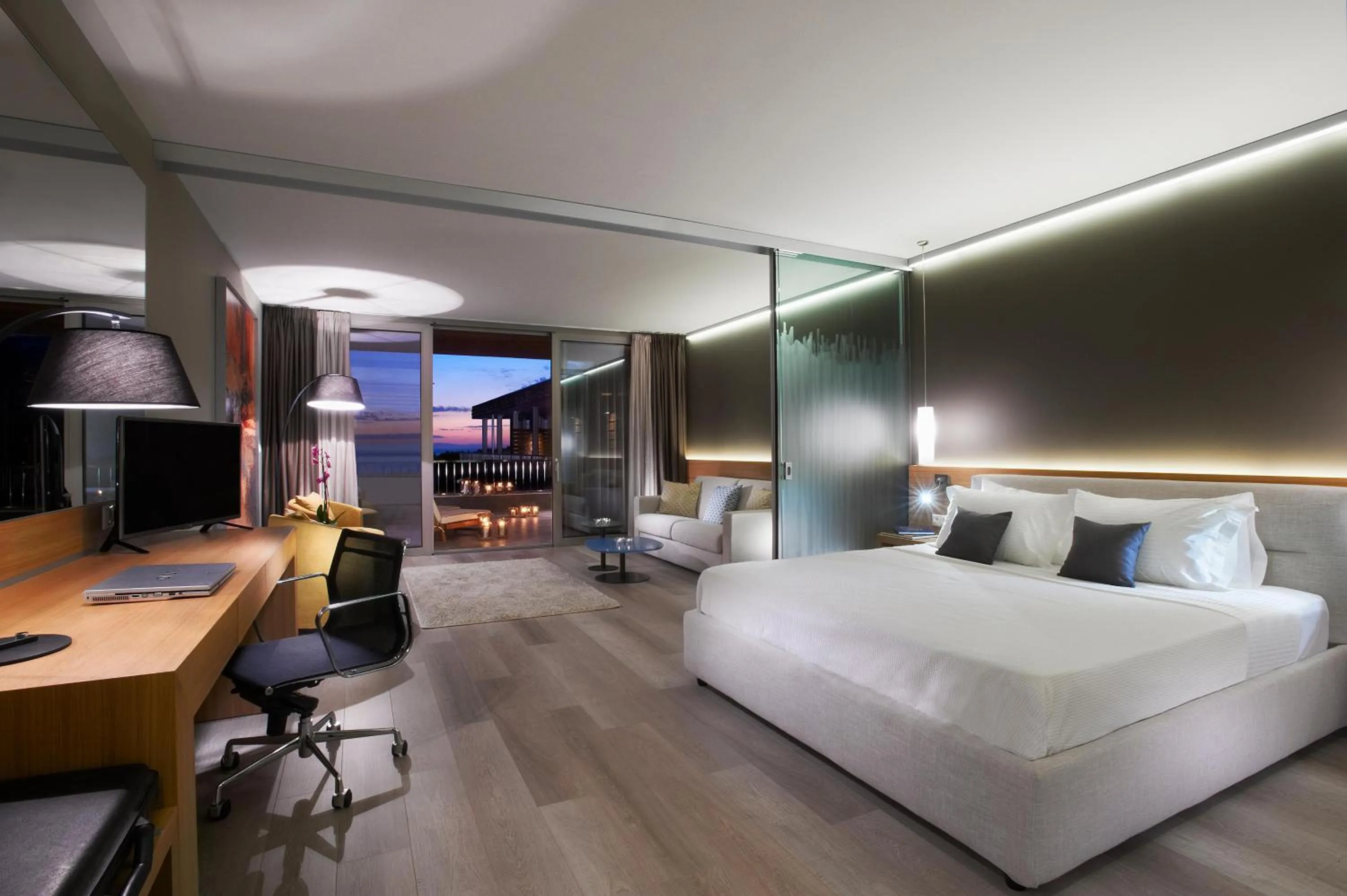 Photo of the whole room, Bed in Blue Dolphin Hotel