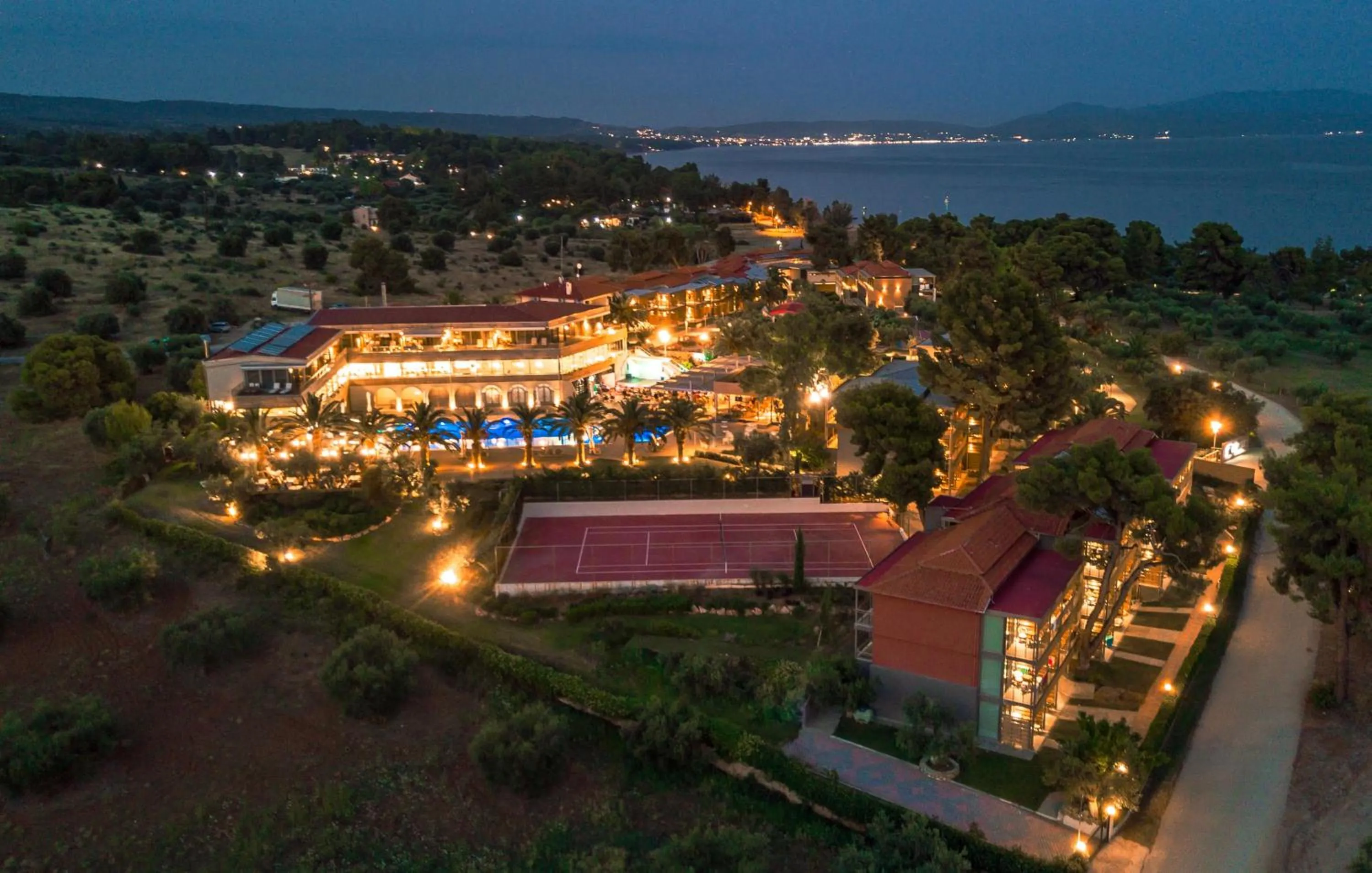 Property building in Blue Dolphin Hotel