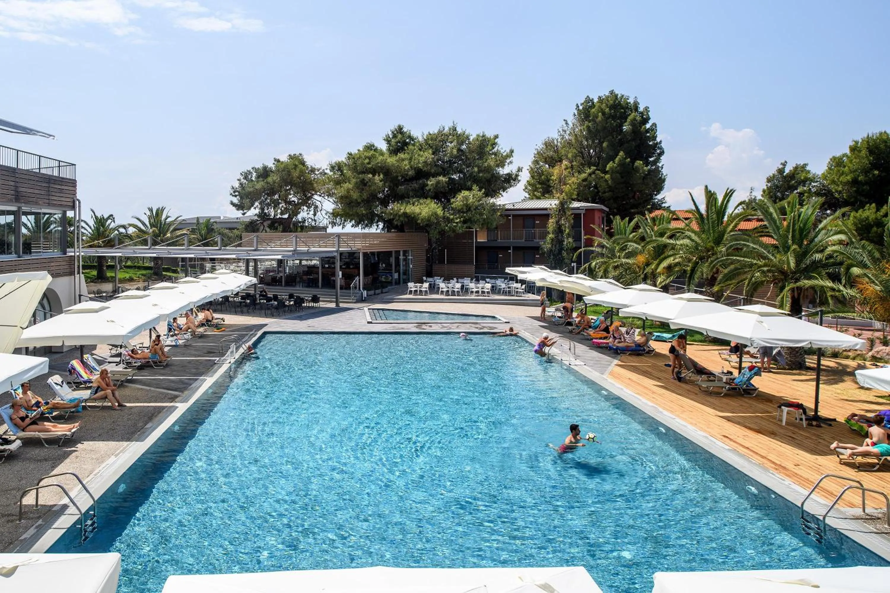 Swimming pool in Blue Dolphin Hotel