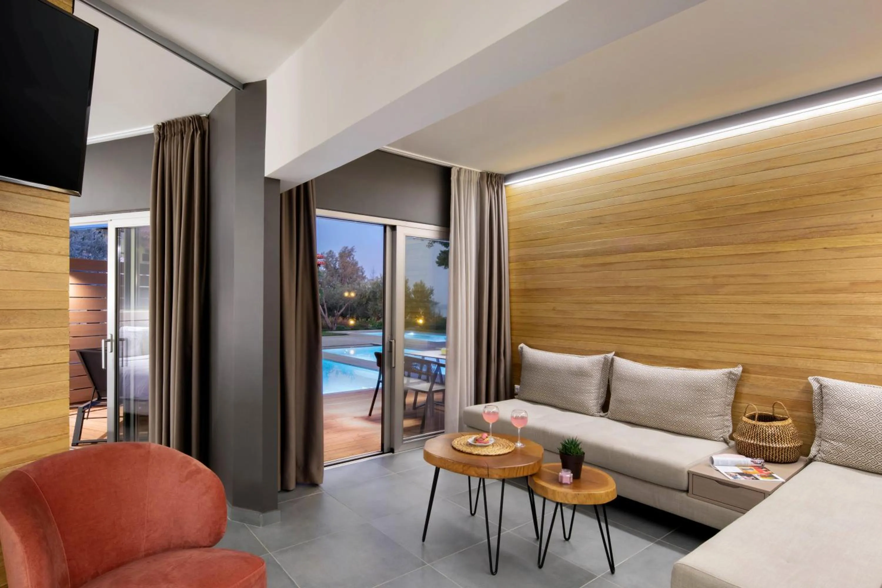 Photo of the whole room in Blue Dolphin Hotel