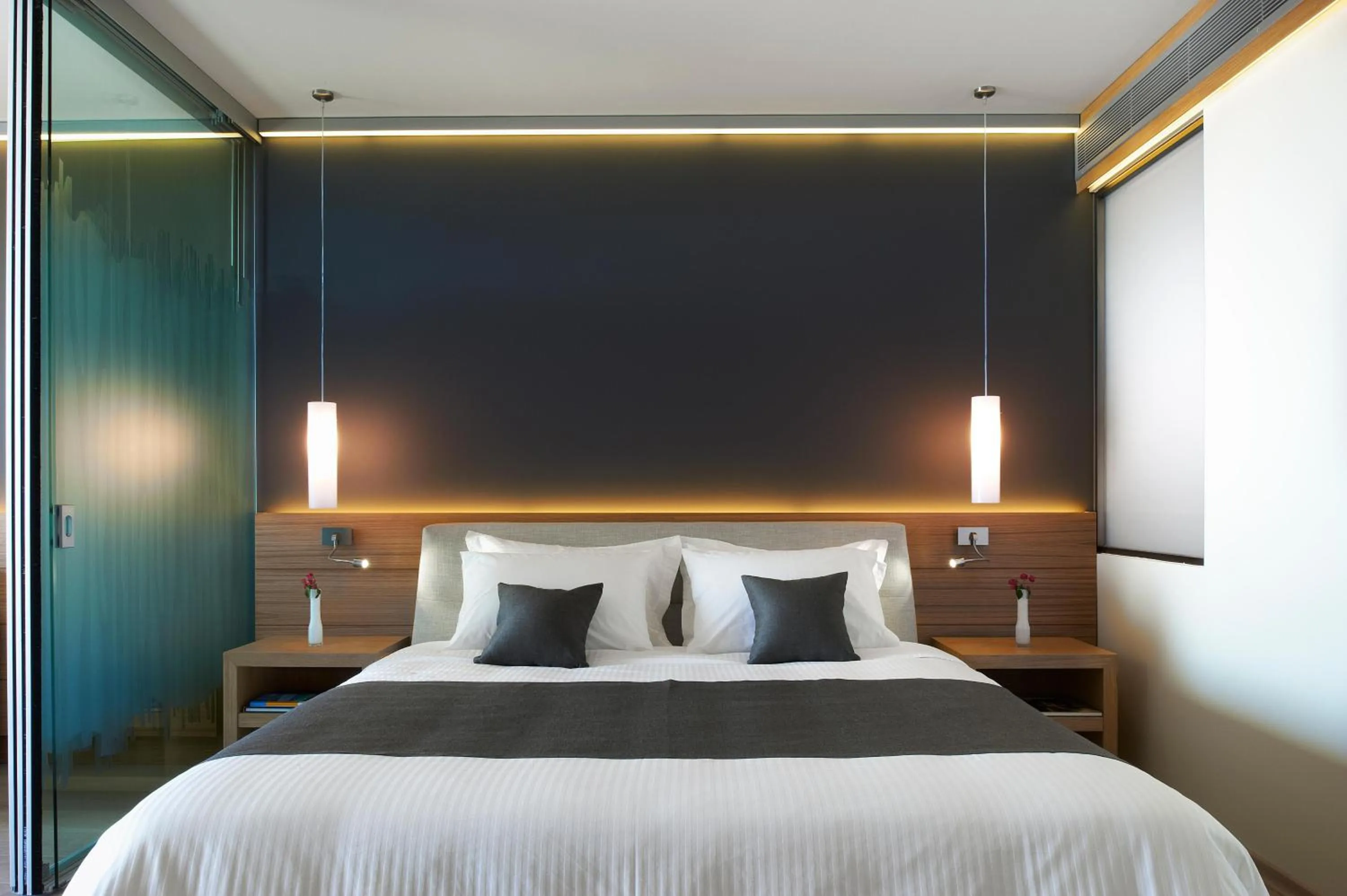 Photo of the whole room, Bed in Blue Dolphin Hotel