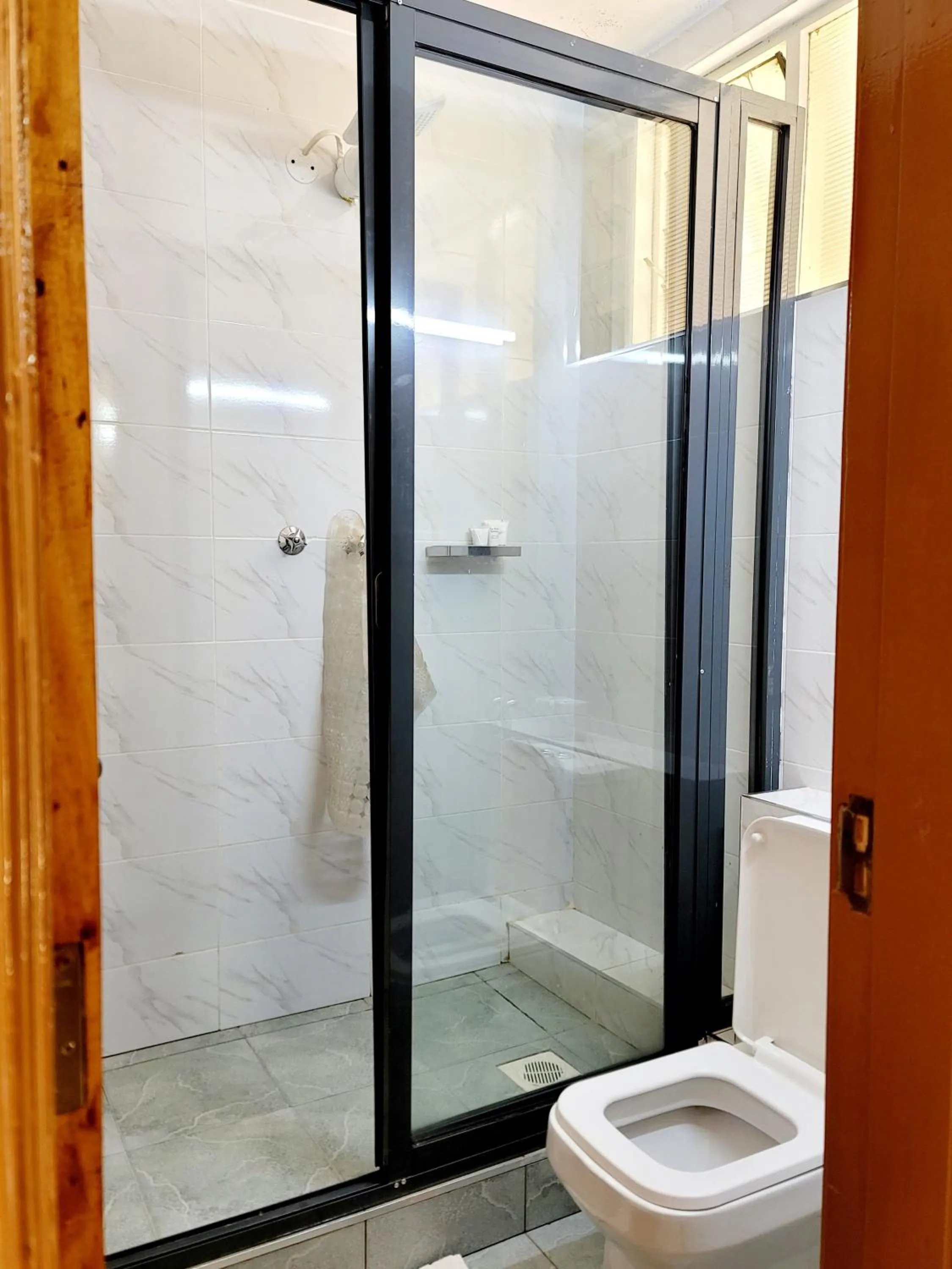 Shower in United Kenya Club