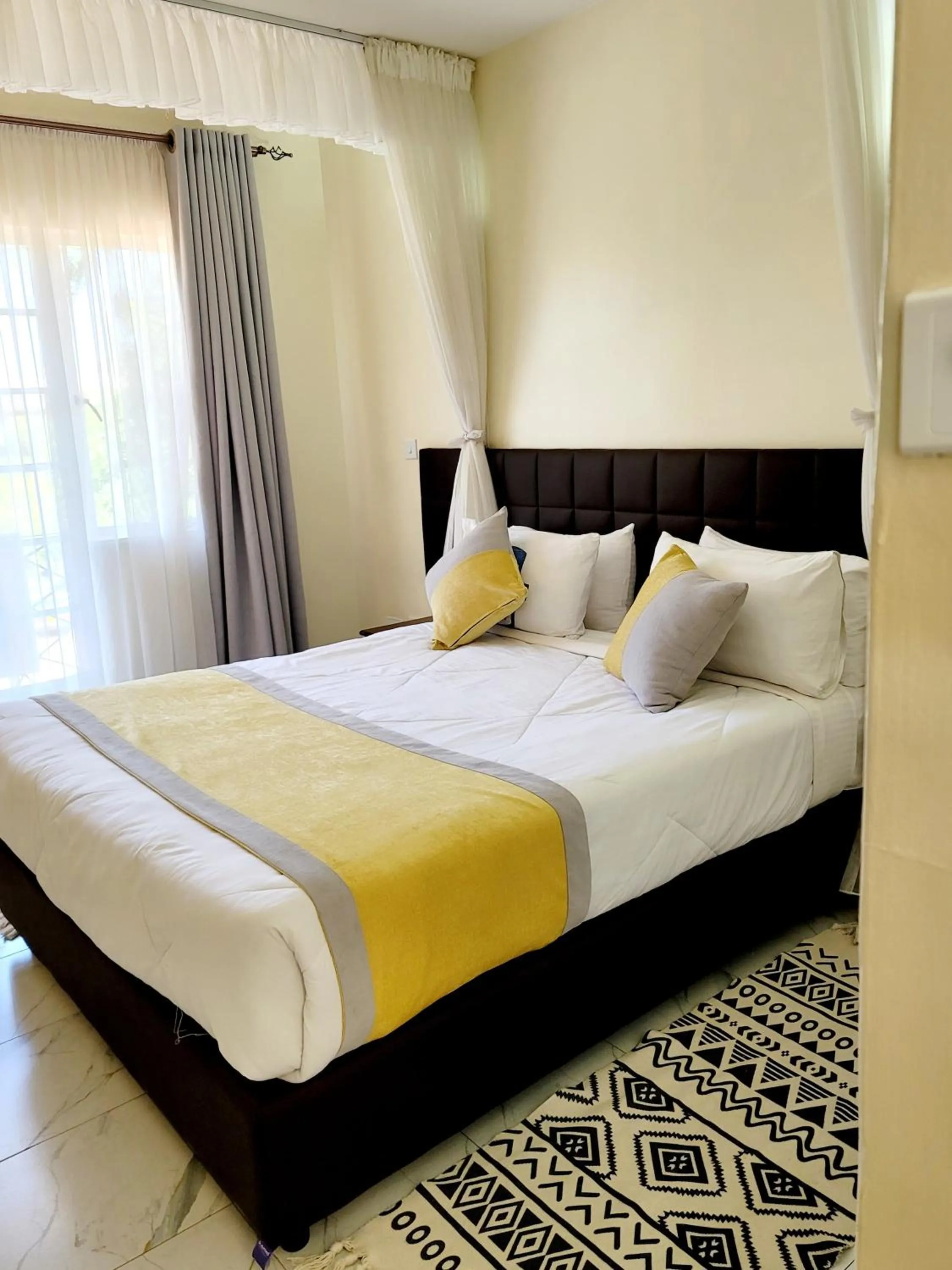 Bed in United Kenya Club