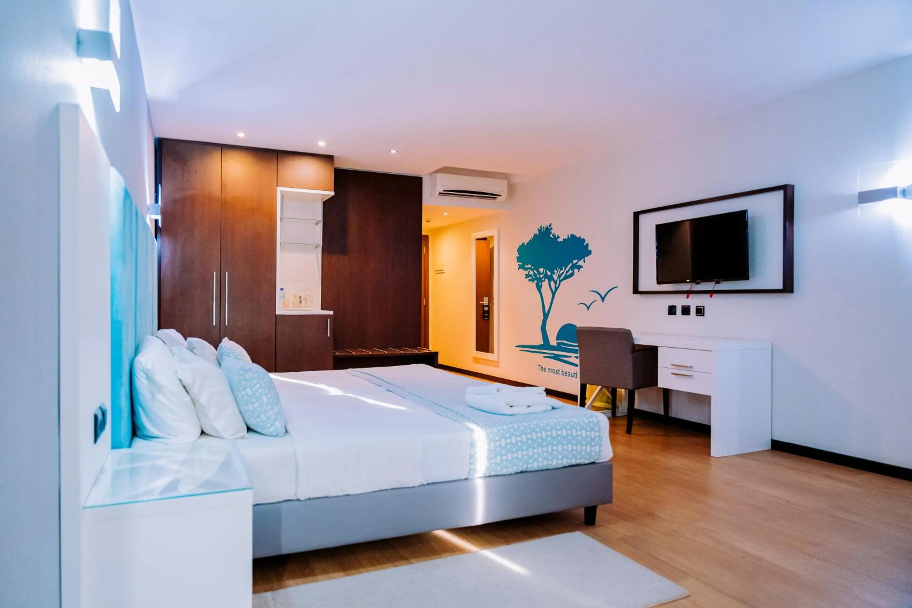 Bed in Beira Terrace Hotel