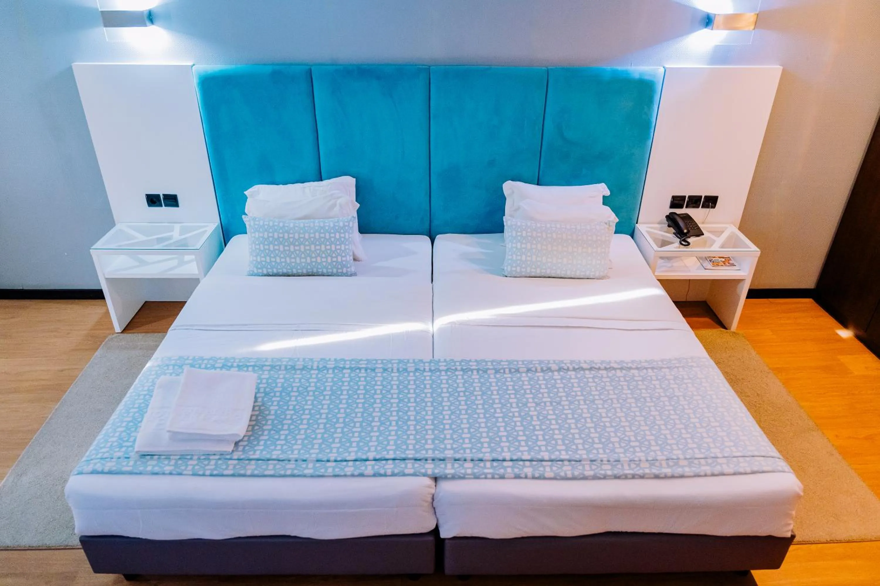 Bed in Beira Terrace Hotel