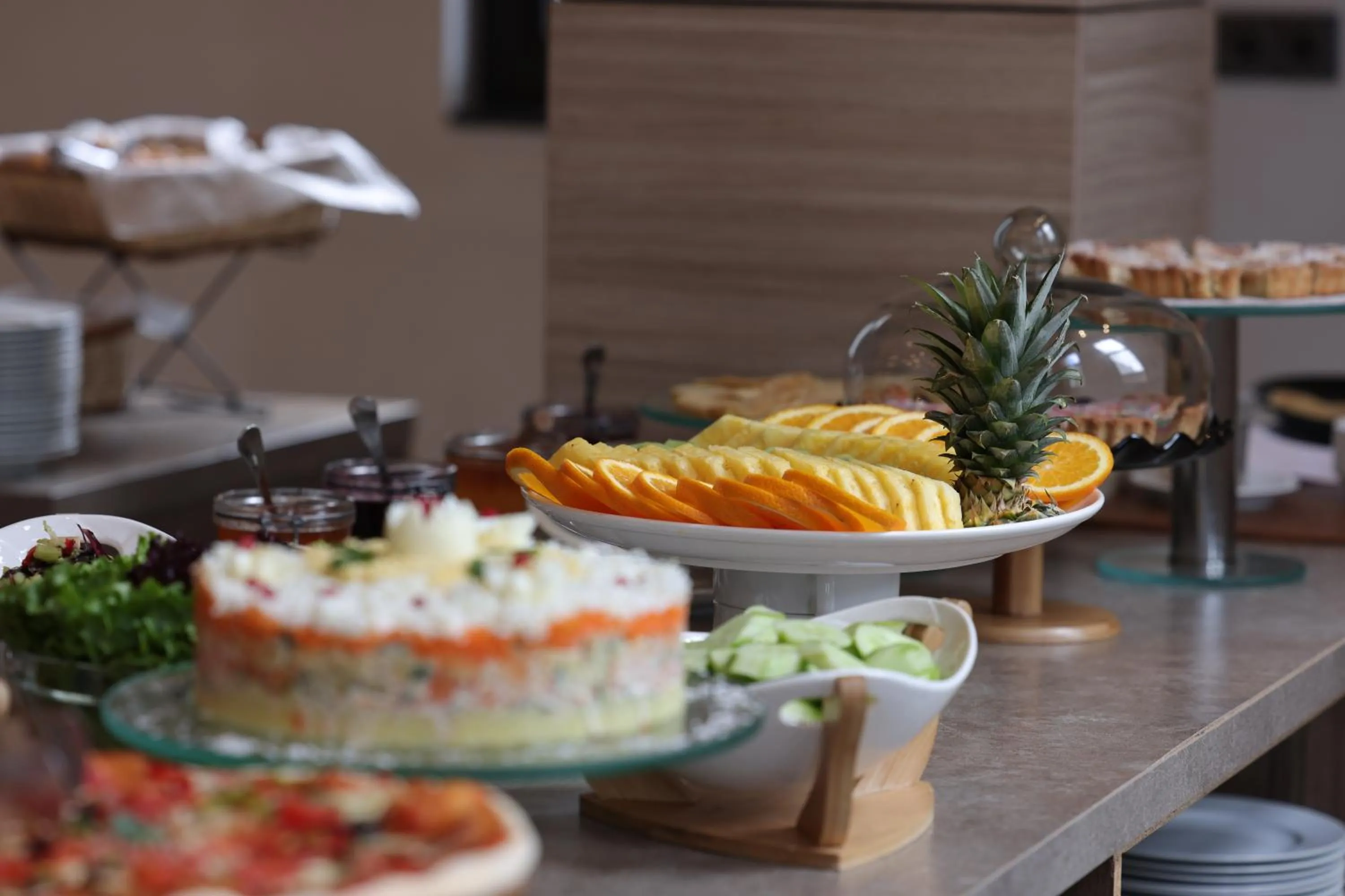 Breakfast in Ameri Plaza Tbilisi