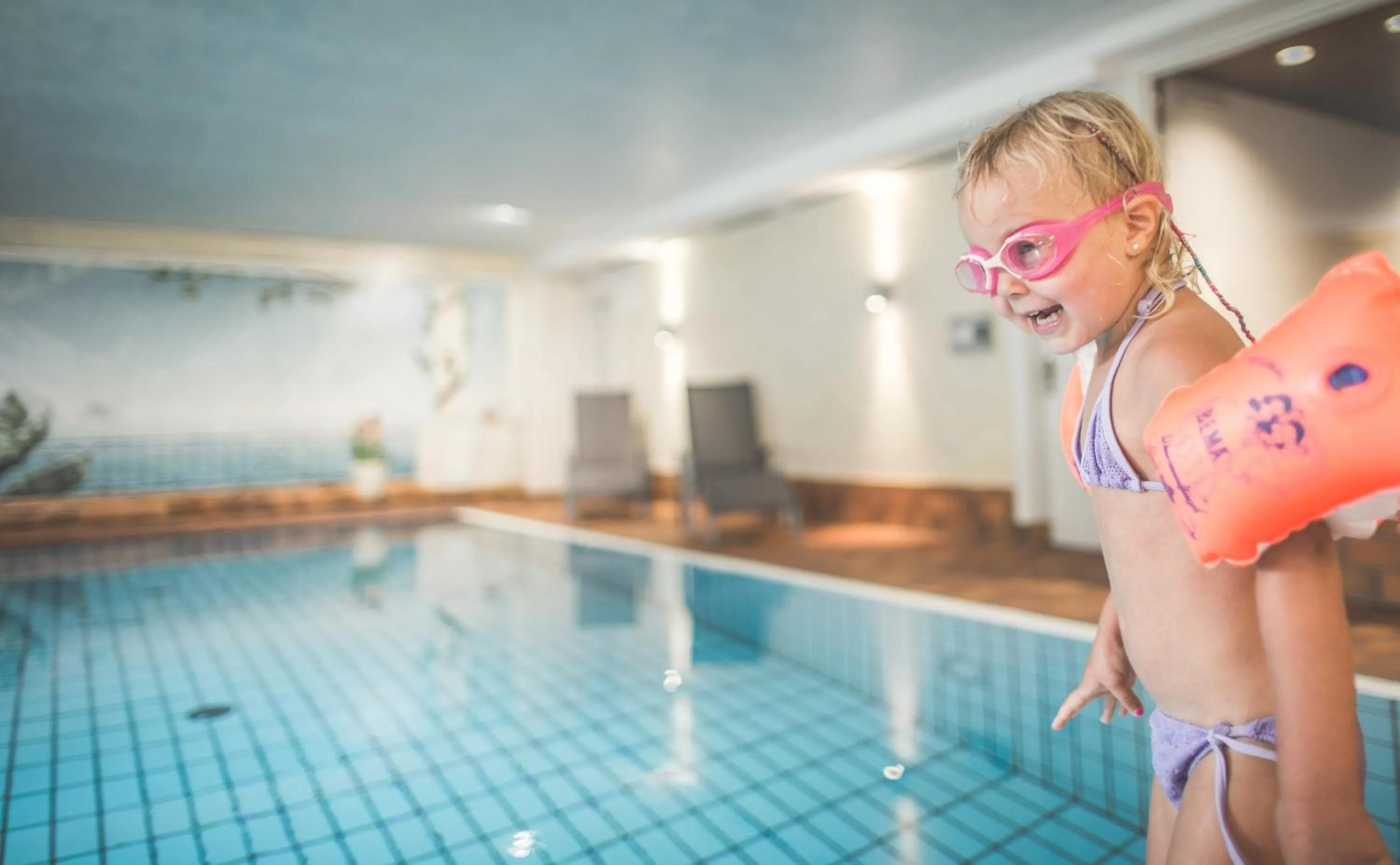 Swimming pool in Hotel Fameli