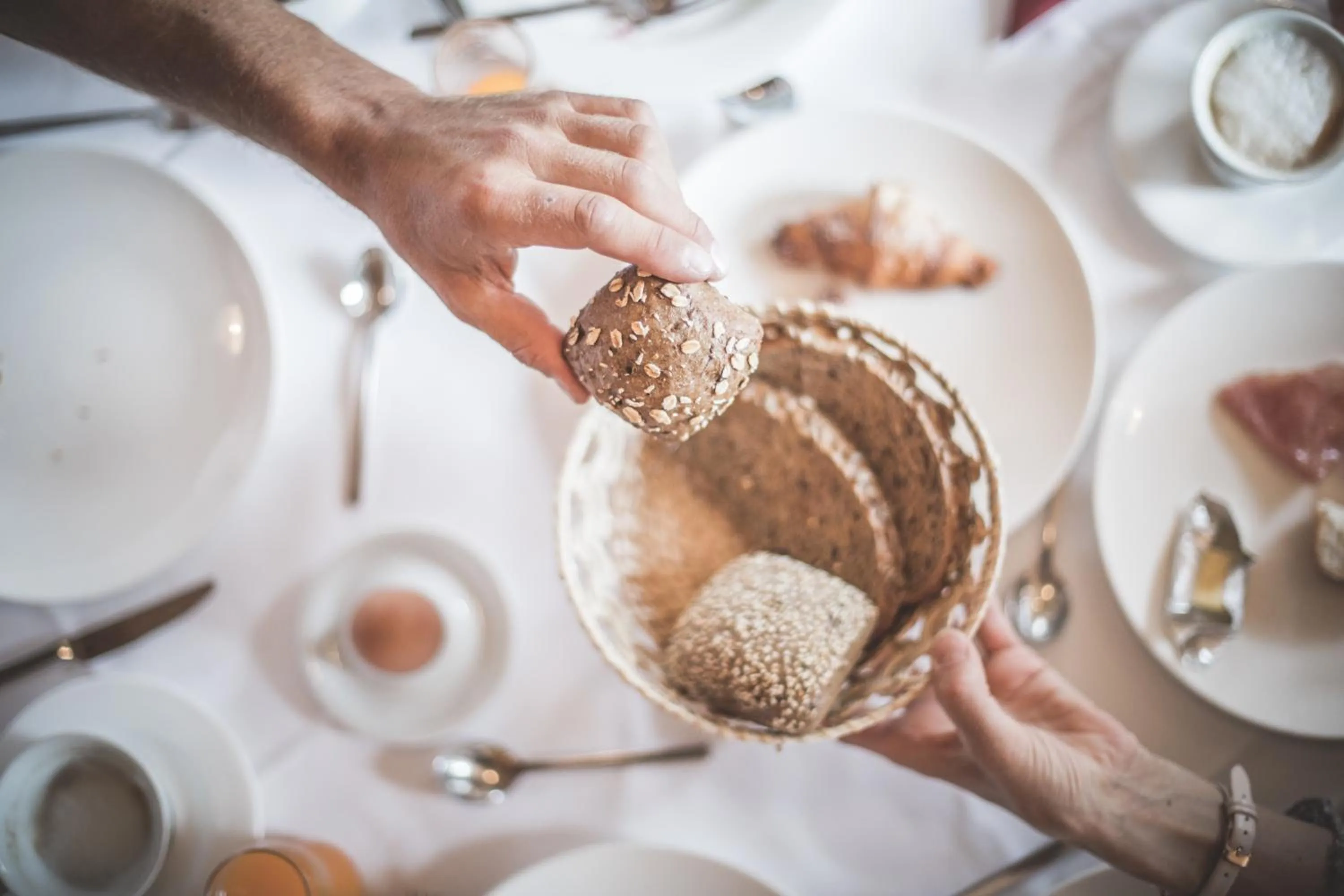 Food close-up in Hotel Fameli