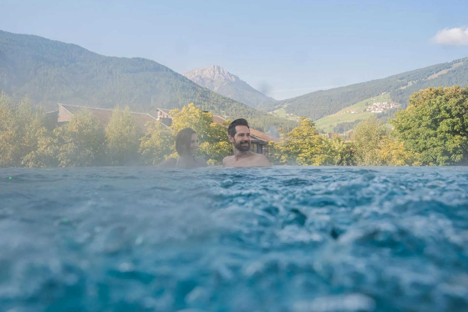 Pool view in Hotel Fameli