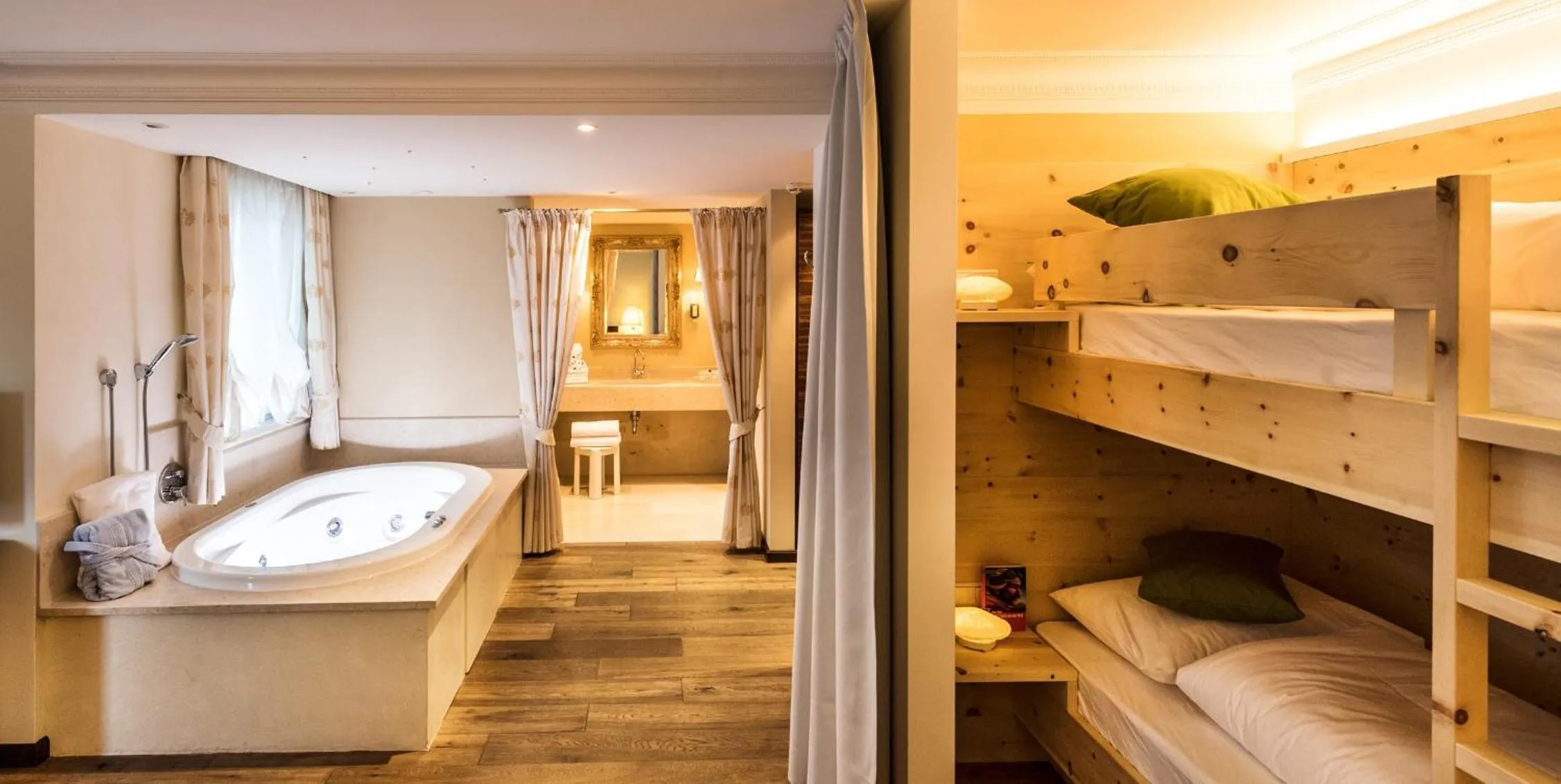 Decorative detail, Bed in Hotel Fameli