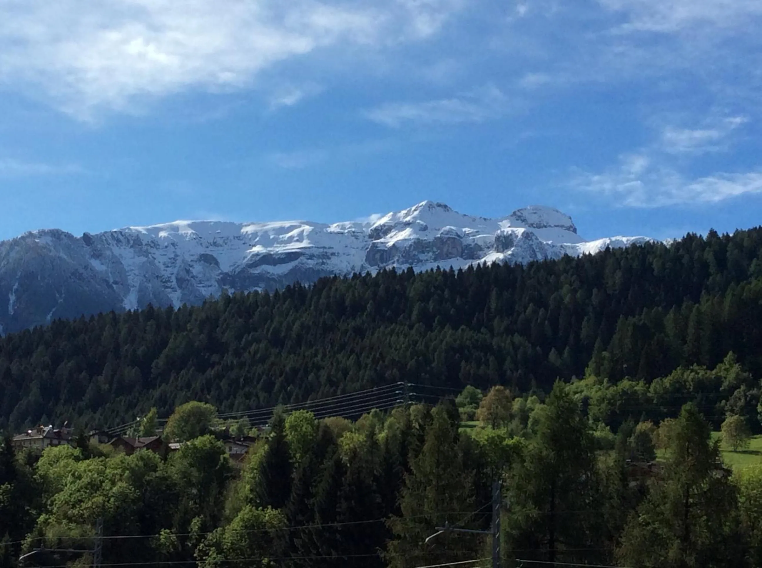 Mountain view in Residence Garnì Il Giglio