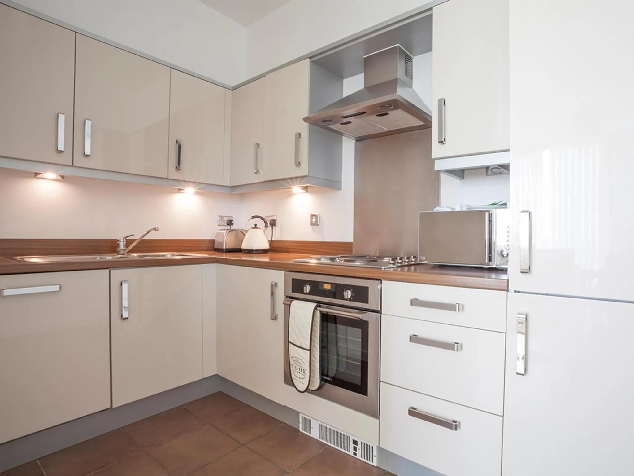 Kitchen or kitchenette in City Stay Apartments - Hub